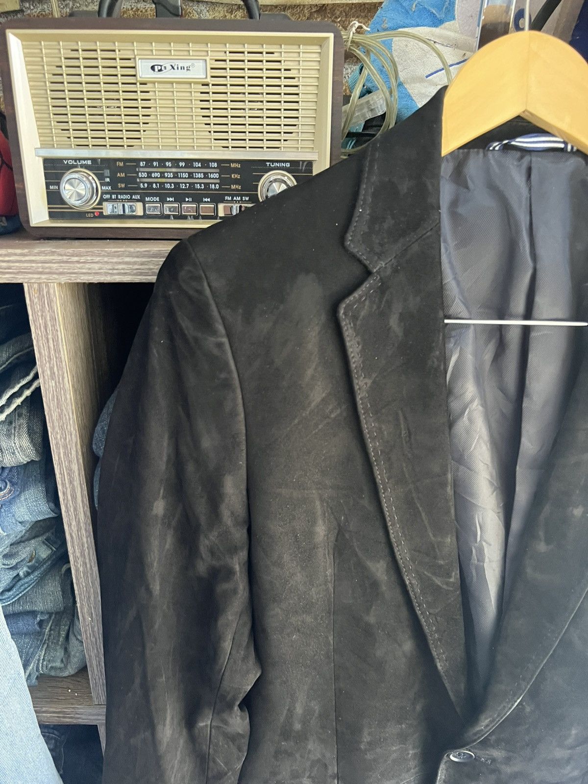 Lanvin 🔥Lanvin Suede Blazer Size 40R - 5 Thumbnail