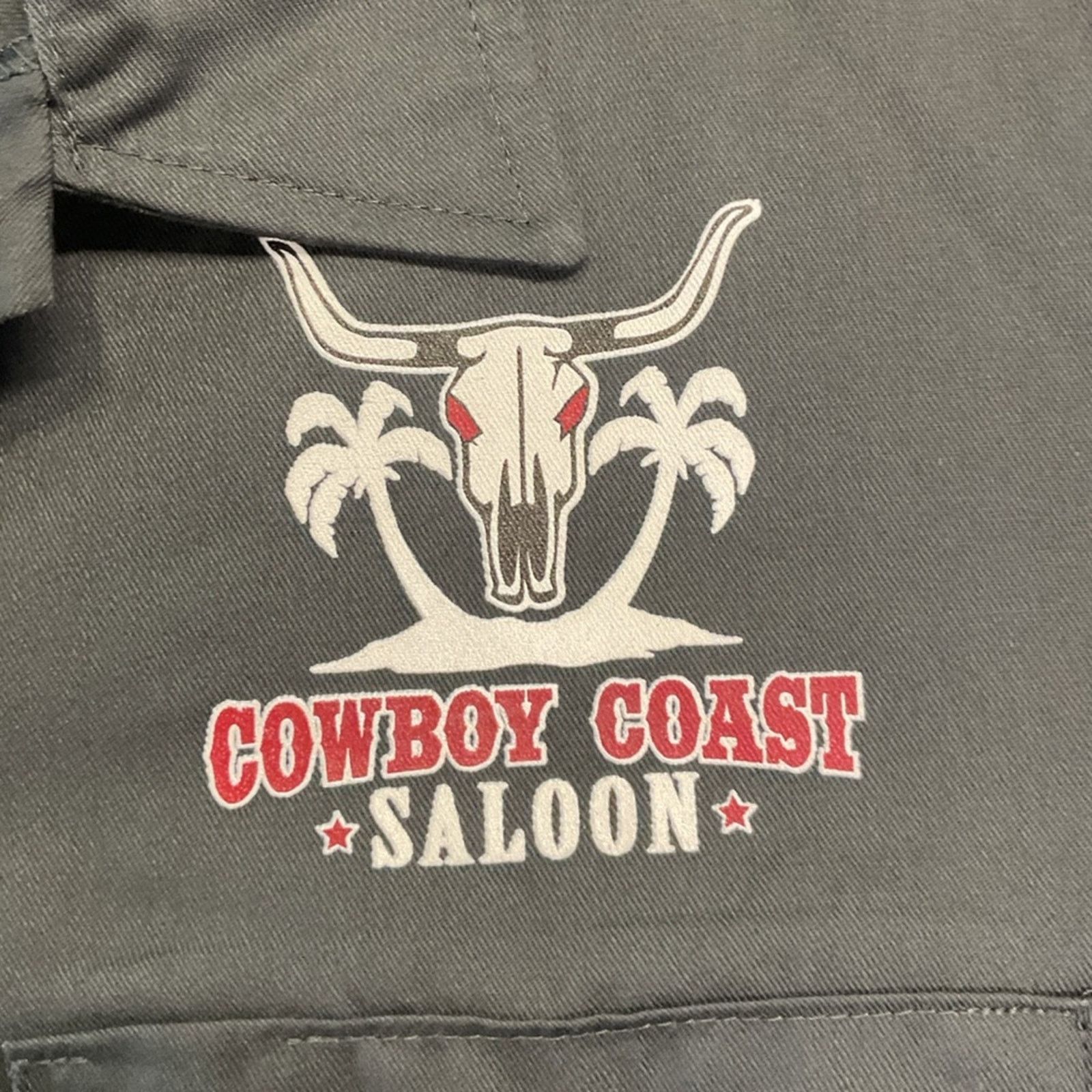 Dickies Dickies Cowboy Coast Saloon Work Graphic Button Up Size US XL / EU 56 / 4 - 6 Thumbnail