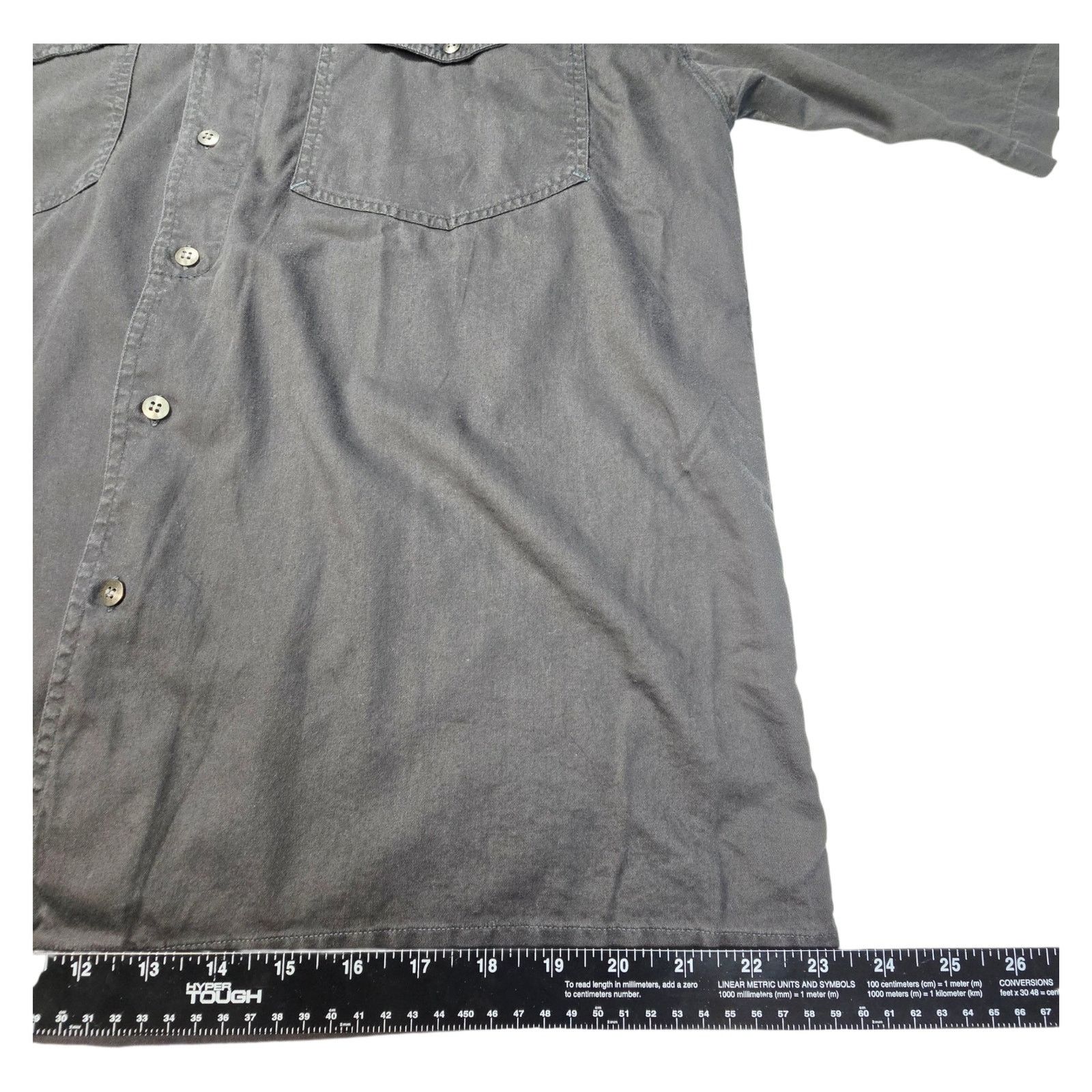 Harley Davidson Harley Davidson Men's Button Down Garage Shirt Gray Size XL Size US XL / EU 56 / 4 - 8 Thumbnail