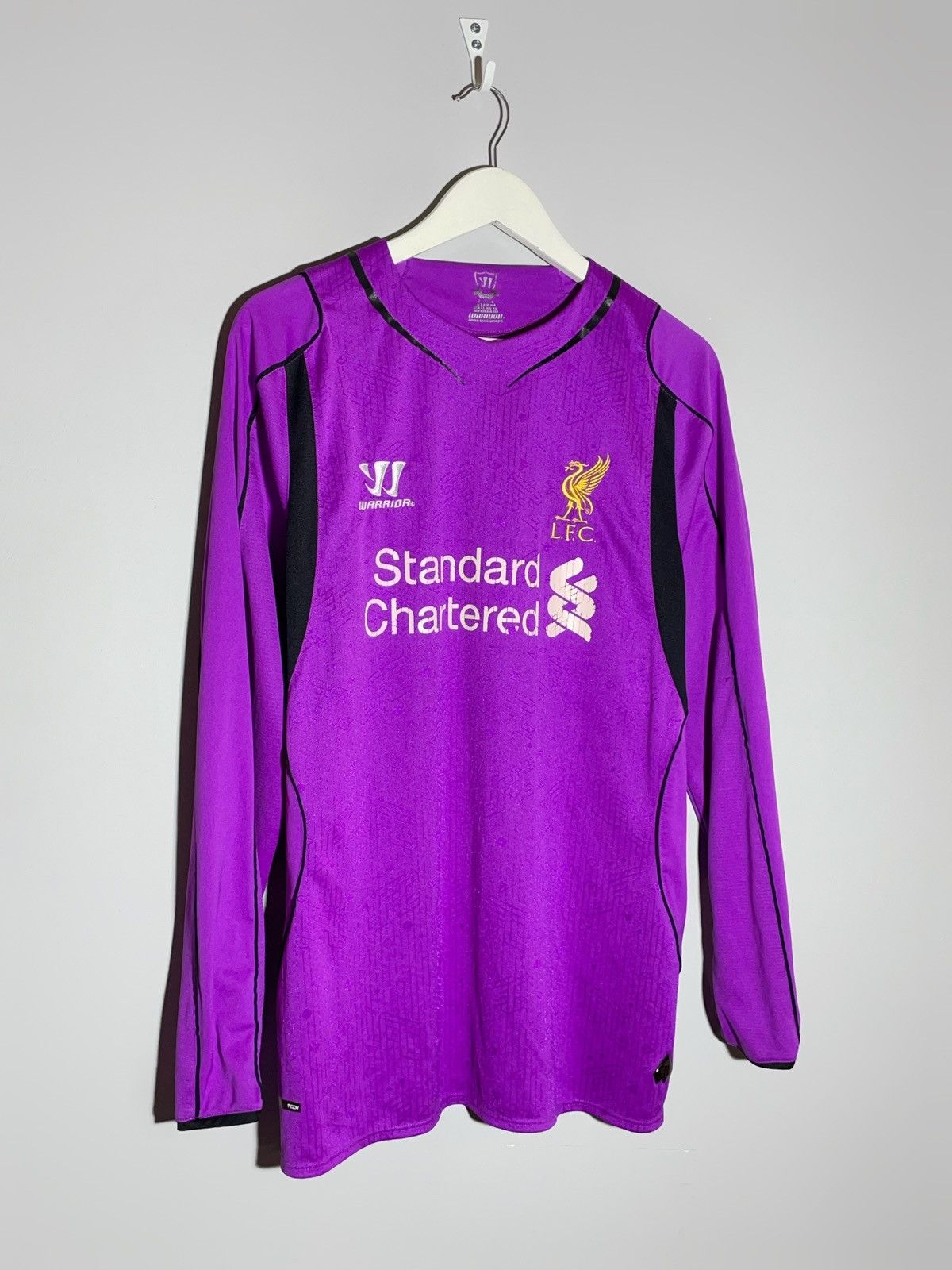 Warrior Liverpool 2014/15 Goalkeeper Home Y2k Hype Football Shirt Size US L / EU 52-54 / 3 - 2 Thumbnail