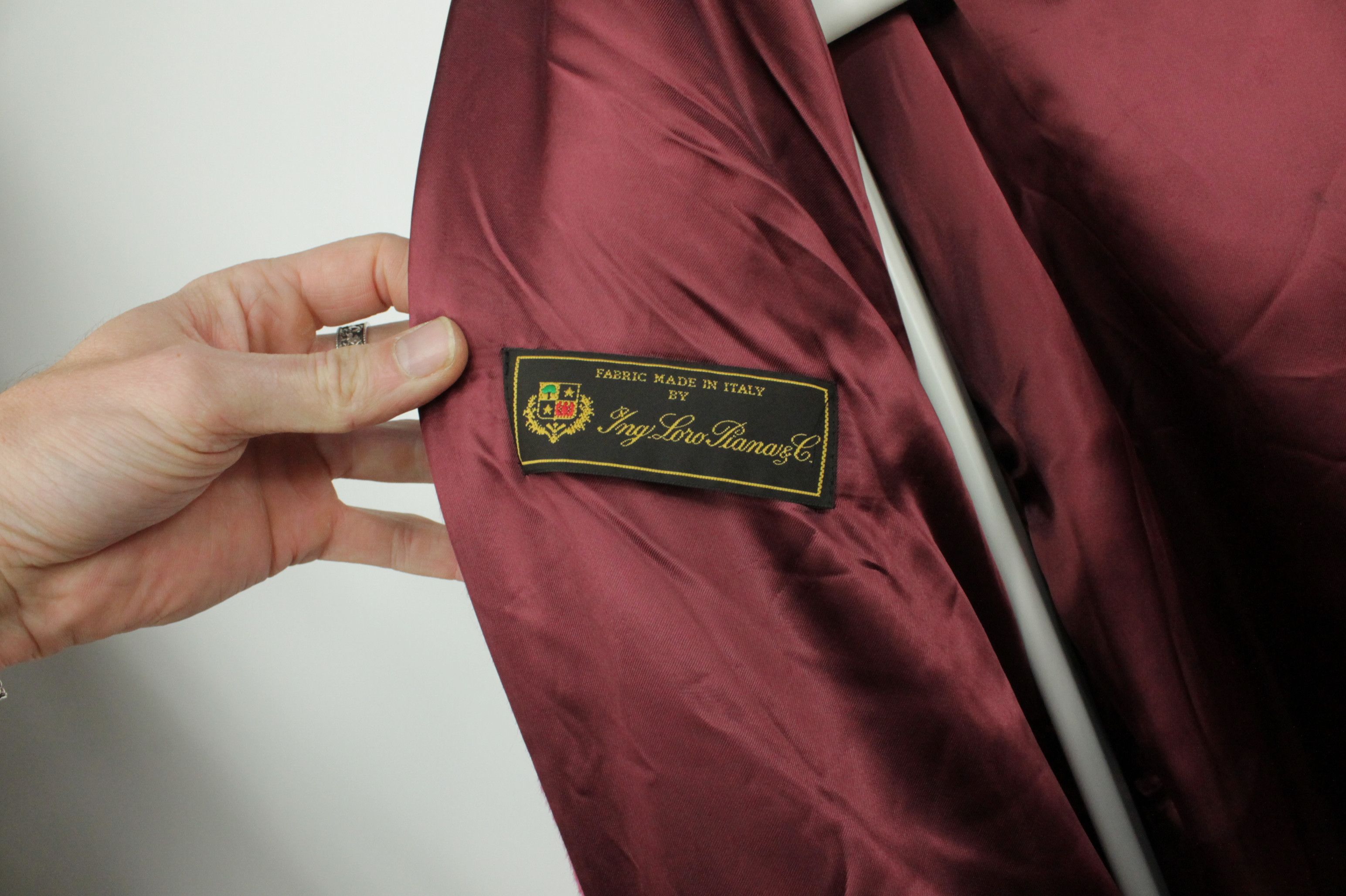 Aspesi Aspesi Loro Piana Alpaca Wool Red Coat Women's Size L / US 10 / IT 46 - 8 Thumbnail