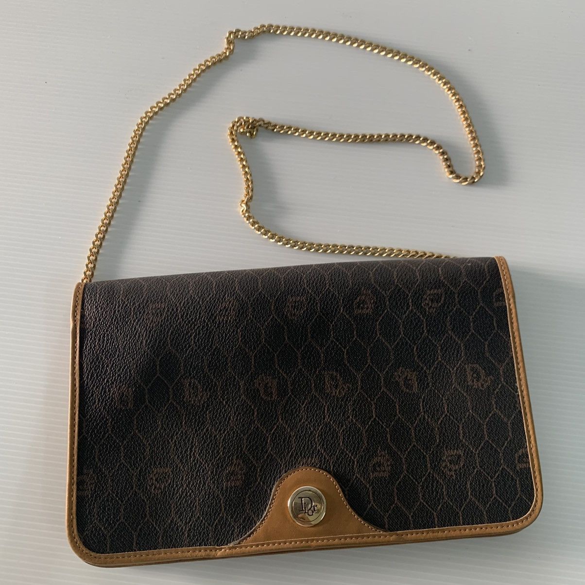 Christian Dior Monsieur Christian Dior Vintage Chain Slingbag Size ONE SIZE - 1 Thumbnail