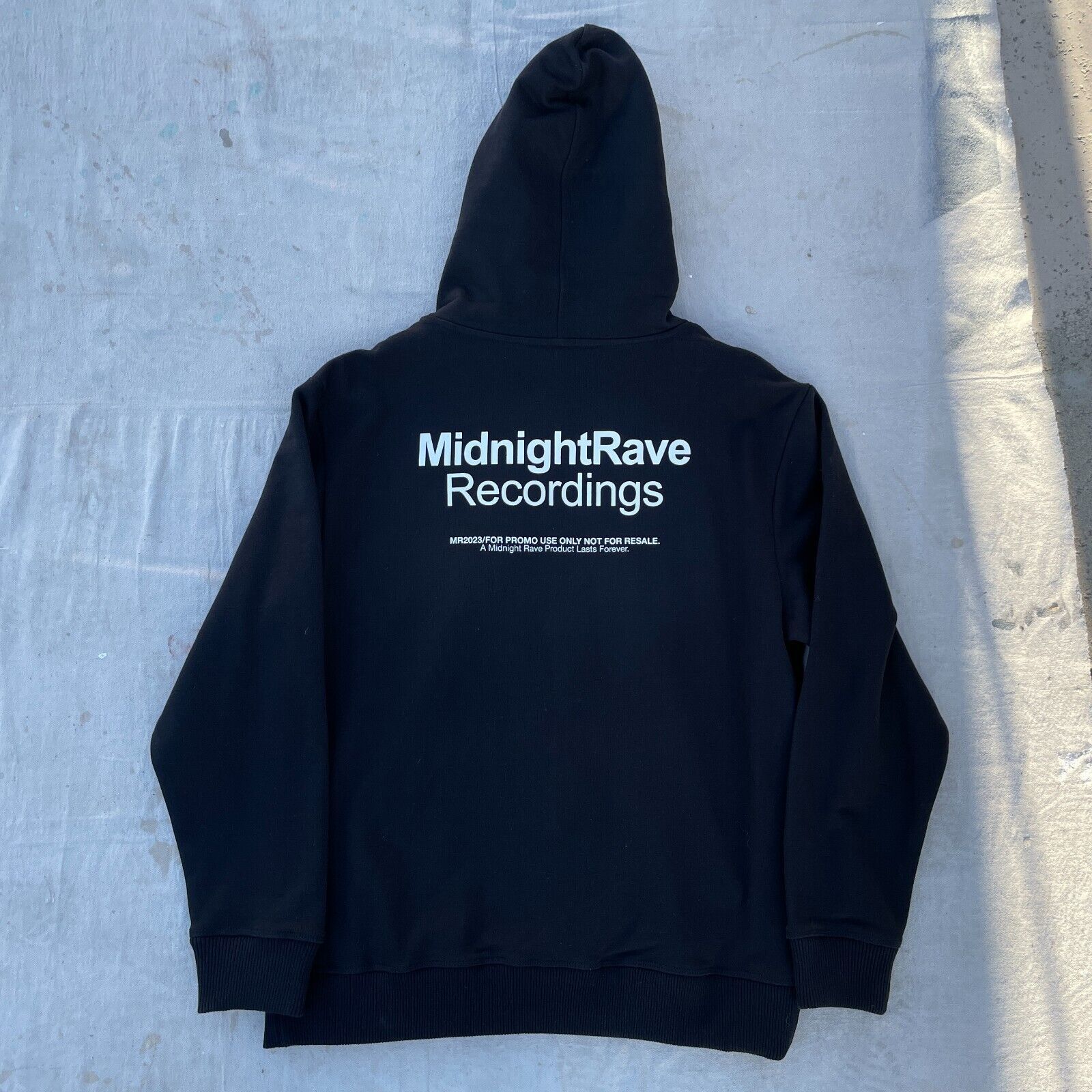 Midnight Studios Midnight Studios Rave Tekno Nightclub Punk Black Hoodie L Size US L / EU 52-54 / 3 - 5 Thumbnail