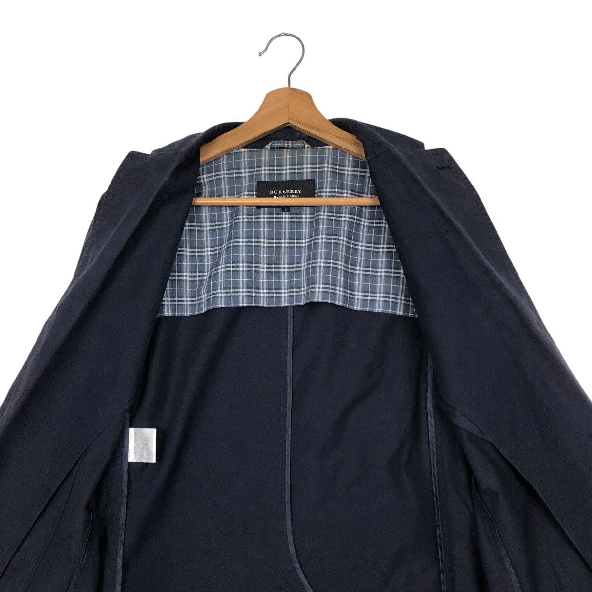 Burberry Burberry Black Label Lightweight Cotton Blazer — Navy Size US L / EU 52-54 / 3 - 15 Thumbnail
