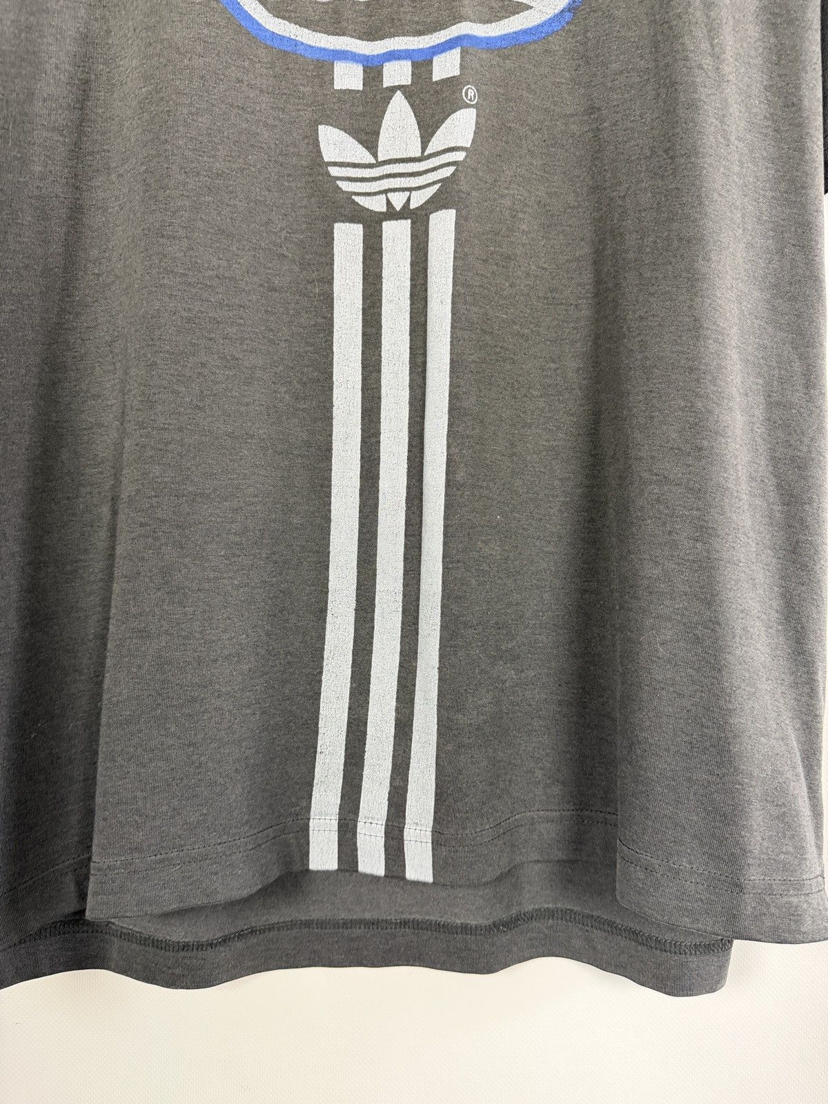 Adidas Adidas Vintage 90s T-Shirt Retro Three Stripes Trefoil Logo Size US XL / EU 56 / 4 - 7 Thumbnail
