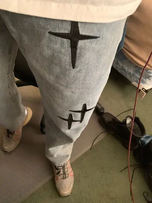 Japanese Brand Baggy Jeans Size US 34 / EU 50 - 3 Thumbnail