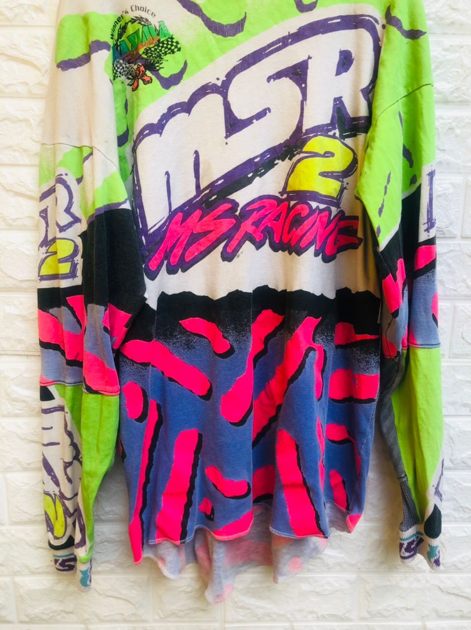 Japanese Brand Vintage MSR Racing Motorsport Designer Fashion Style Size US L / EU 52-54 / 3 - 4 Thumbnail
