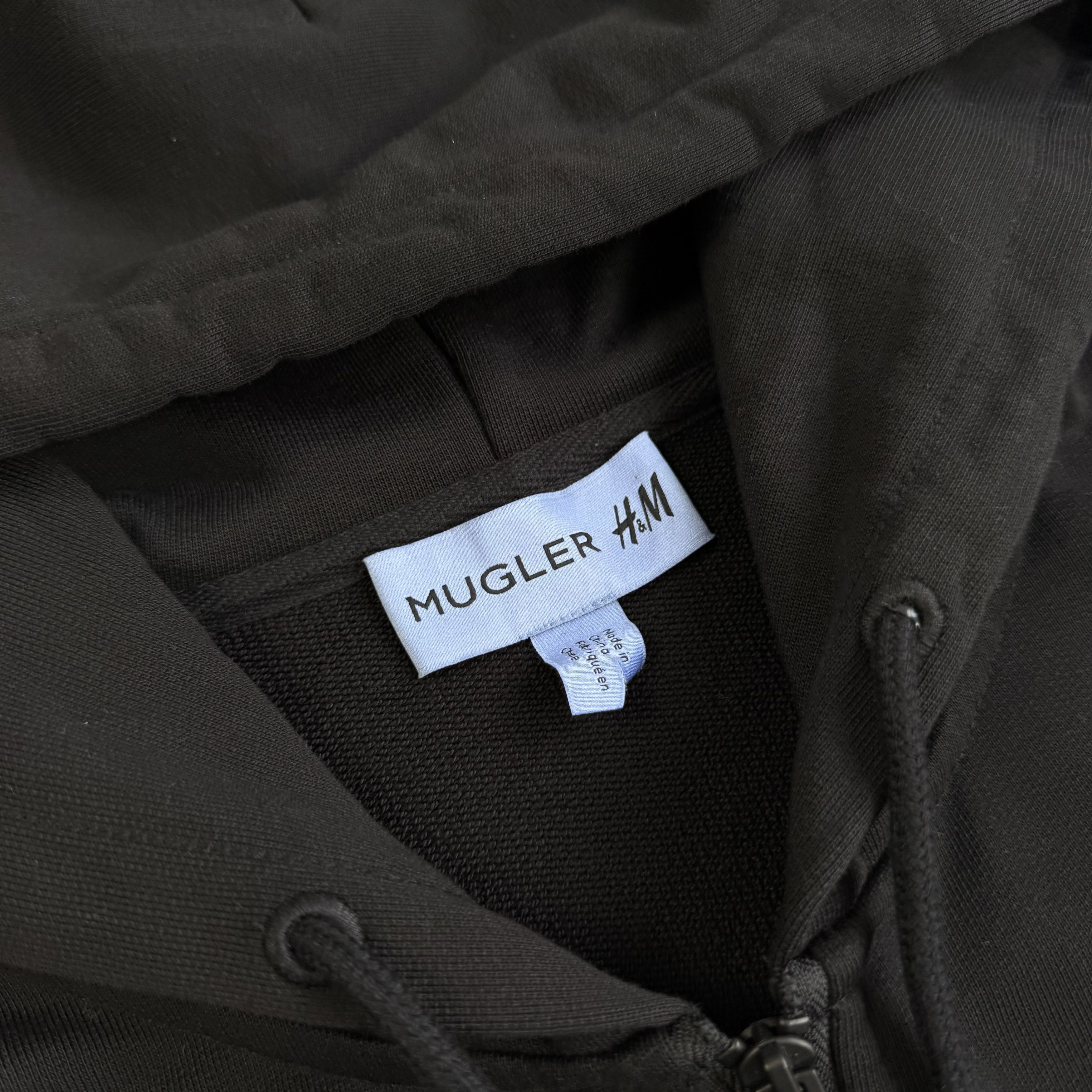 H&M × Mugler × Thierry Mugler SS23 MUGLER x H&M CORSET WAIST FULL ZIP HOODIE Size US XL / EU 56 / 4 - 6 Thumbnail