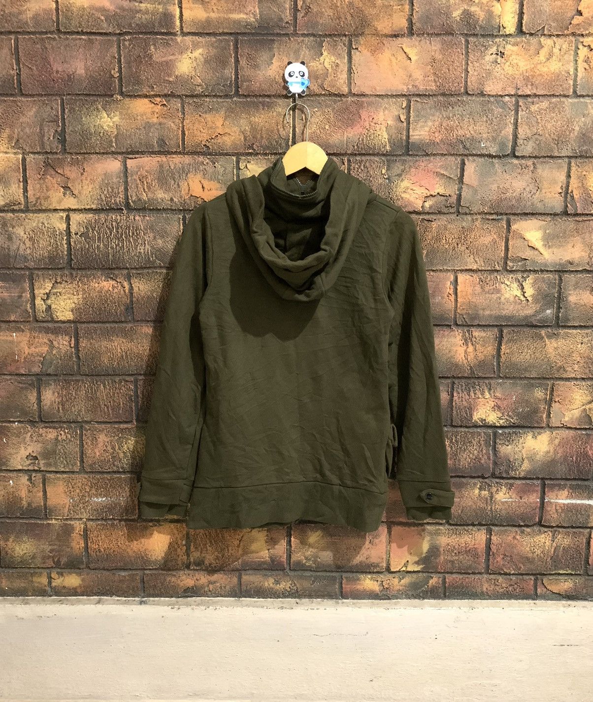 Japanese Brand × Vintage Japanese Healthy Karen ZipHoodies Green army Size M / US 6-8 / IT 42-44 - 3 Thumbnail