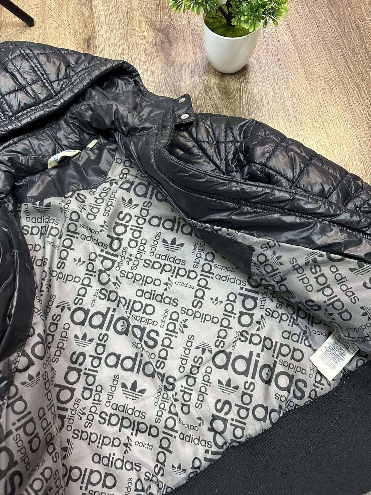 Adidas Adidas Original Vintage Puffer Jacket Size S / US 4 / IT 40 - 8 Thumbnail