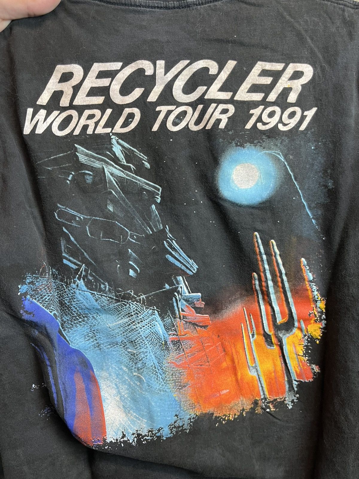 Band Tees × Vintage Vintage 1990 ZZ Top Recycler Tour T-Shirt Rock Blues Size US M / EU 48-50 / 2 - 3 Thumbnail