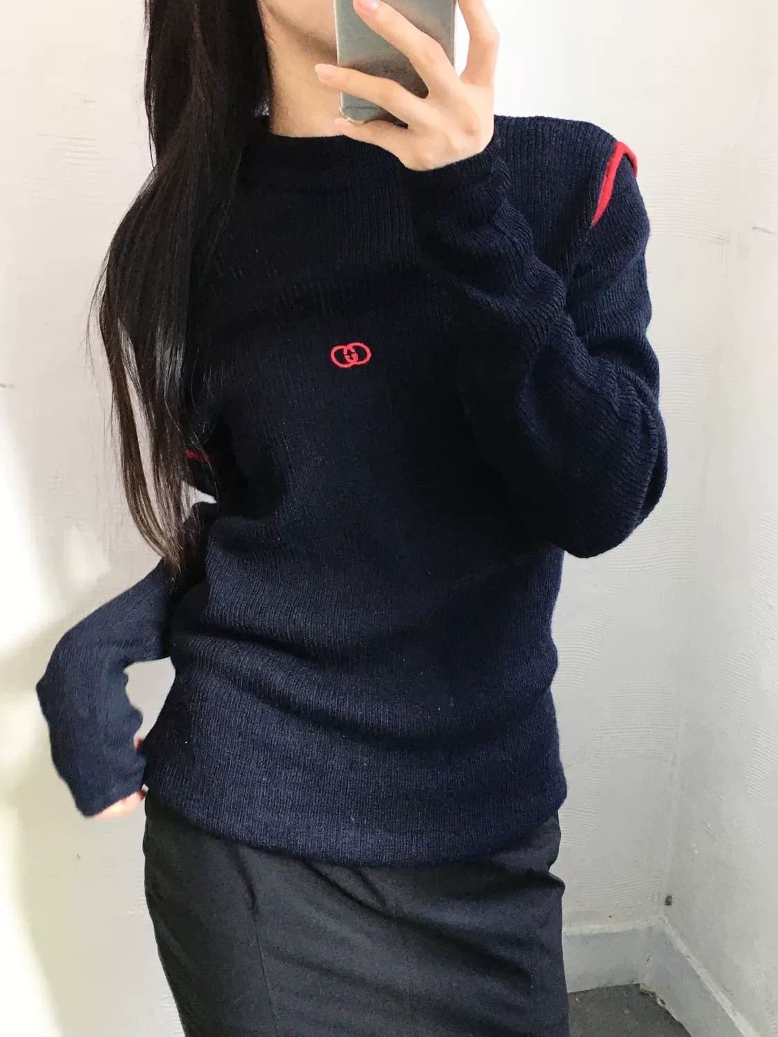 Gucci Gucci Vintage Wool Knit Sweater Size M / US 6-8 / IT 42-44 - 1 Thumbnail