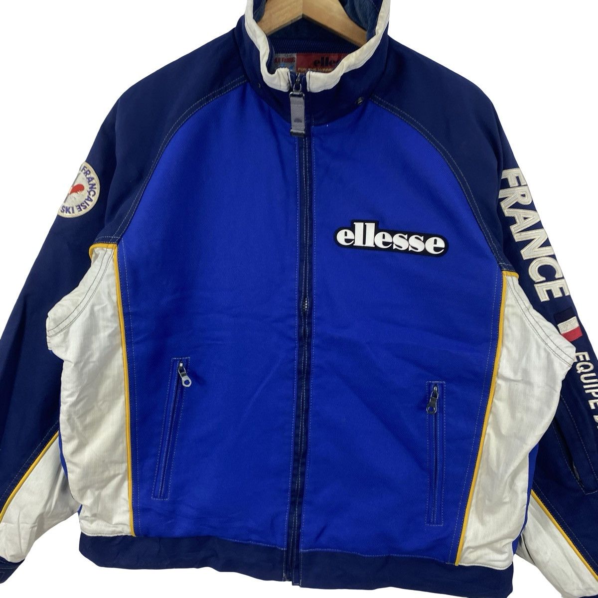 Ellesse Vintage ELLESSE FRANCE EQUIPE De Ski Breathable Fabric Ski Size US L / EU 52-54 / 3 - 6 Thumbnail