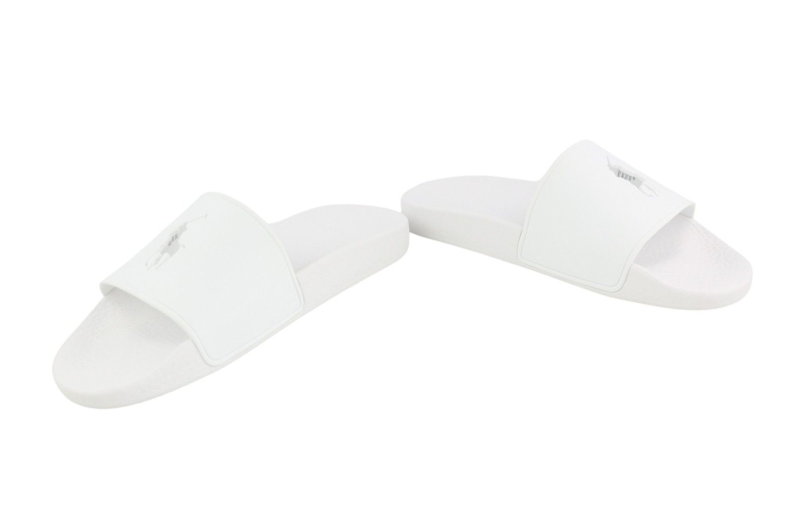 Polo Ralph Lauren SLD W C/O PP-SN-SLI EU42 White Flip Flops Shoes 84658 Size US 11 / IT 41 - 4 Thumbnail