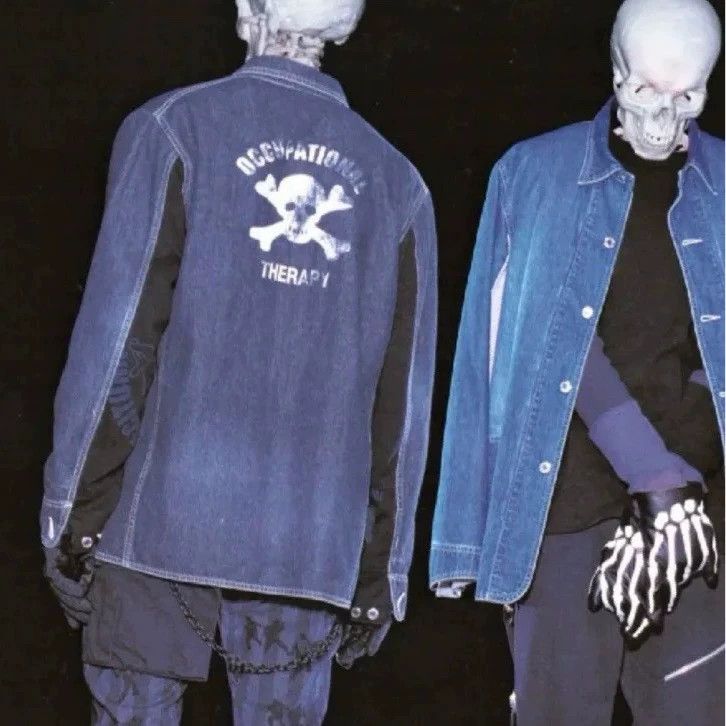 Undercover UNDERCOVER 03 paperdollhy brid denim jacket 2505-Nextarrow Size US L / EU 52-54 / 3 - 6 Thumbnail