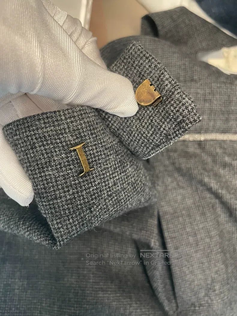 Brunello Cucinelli Brunello Cucinelli Medium gray nail beads with long shear Size 26" / US 2 / IT 38 - 9 Thumbnail