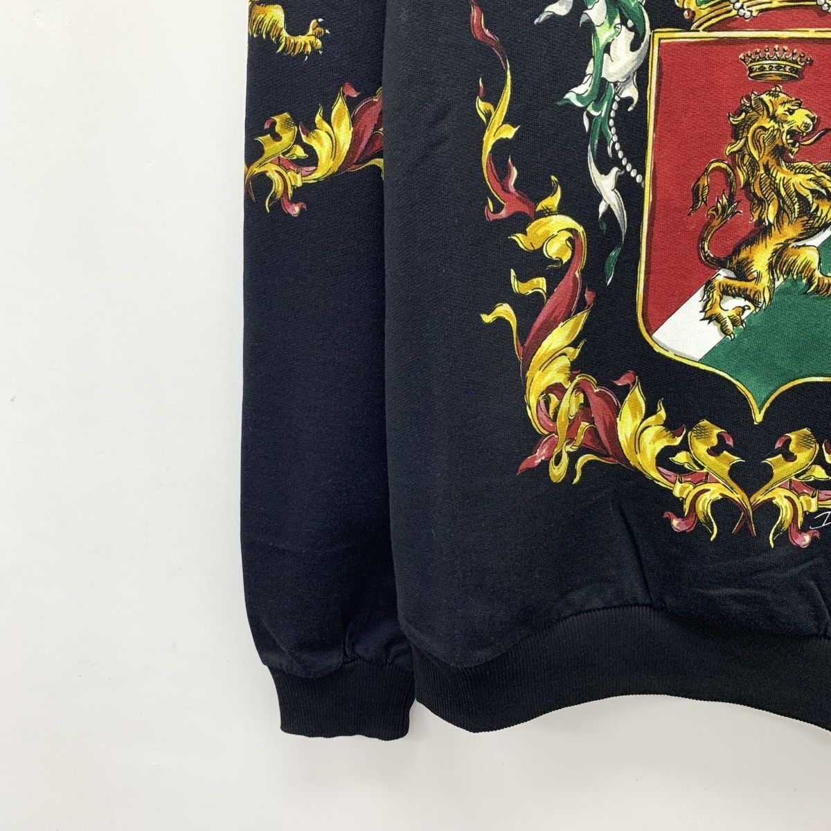 Dolce & Gabbana Dolce Gabbana Knight Court Long Sleeve Sweatshirt K26WX Size US L / EU 52-54 / 3 - 4 Thumbnail