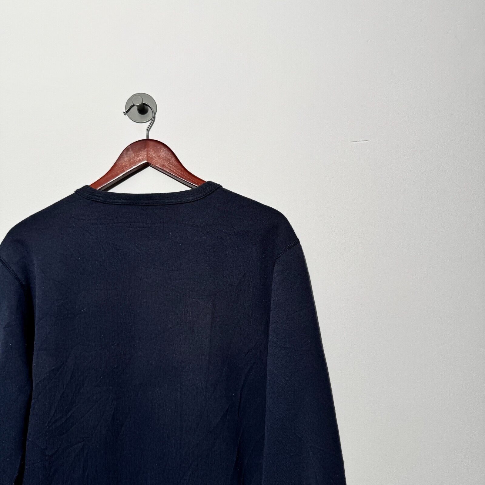 Ralph Lauren Vintage Ralph Lauren Unisex Navy Blue Cotton Sweater Size M Size US M / EU 48-50 / 2 - 10 Thumbnail