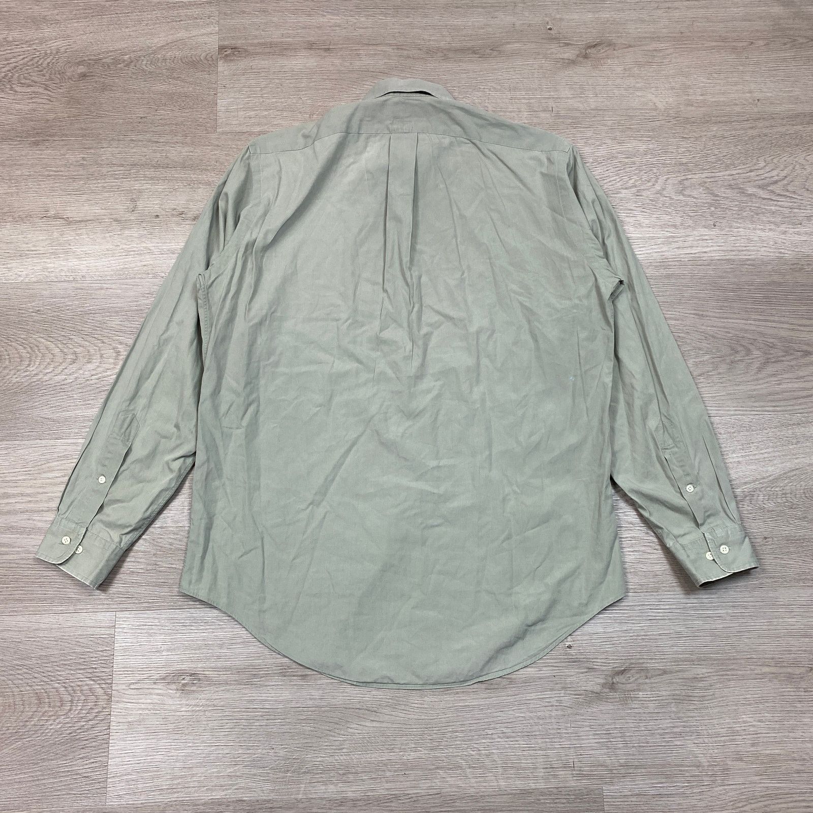 Ralph Lauren Vintage Ralph Lauren Yarmouth Button Up Shirt Men's 15 XL Size US XL / EU 56 / 4 - 3 Thumbnail