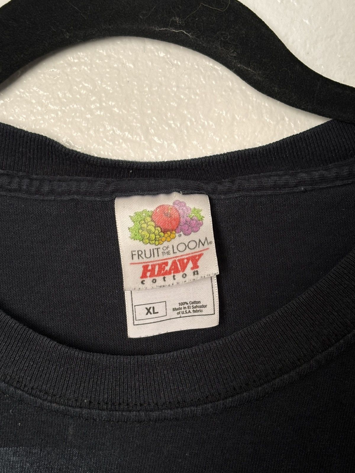 Fruit Of The Loom Vintage Slash T Shirt XL Size US XL / EU 56 / 4 - 2 Thumbnail