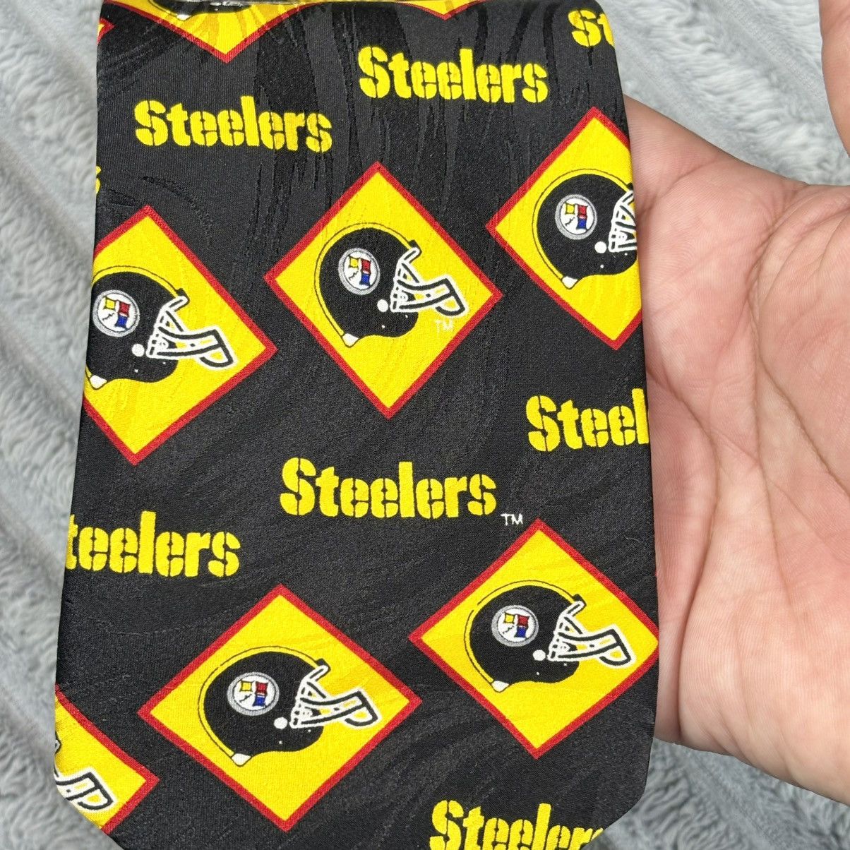 NFL Pittsburgh Steelers III Men's Tie Ralph Marlin Vintage 1995 Size ONE SIZE - 8 Thumbnail