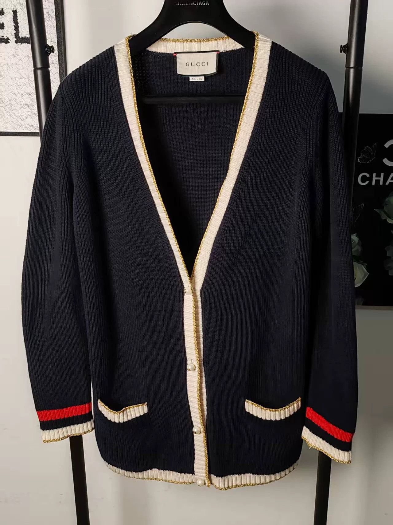 Gucci Authentic Gucci Cardigan Sweater Jacket Size US M / EU 48-50 / 2 - 1 Thumbnail