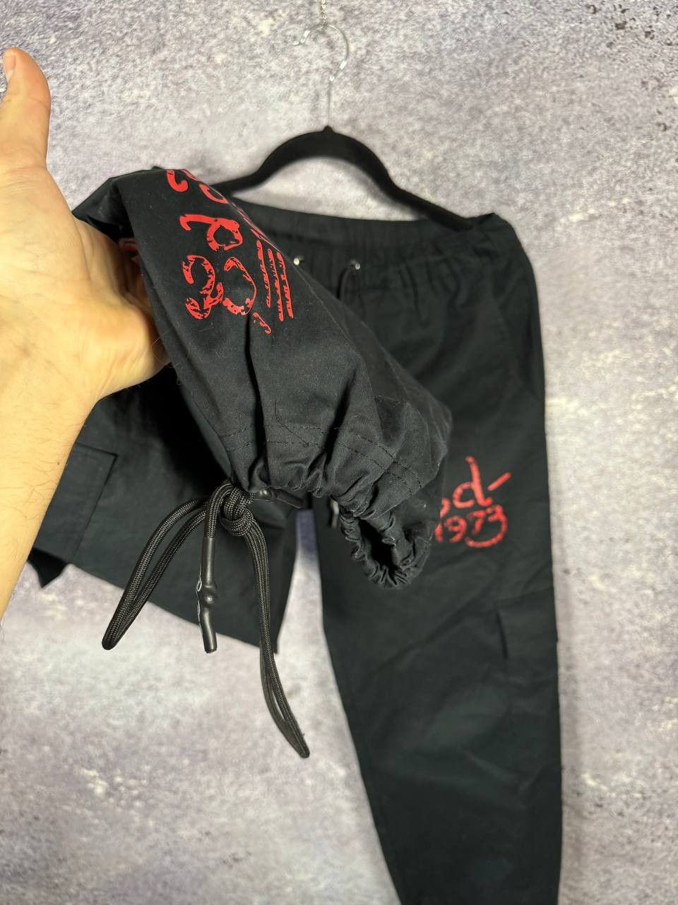 Ed Hardy × Urban Outfitters Ed Hardy x Urban Outfitters Cargo Pants Cotton Men XS Black Size US 30 / EU 46 - 7 Thumbnail