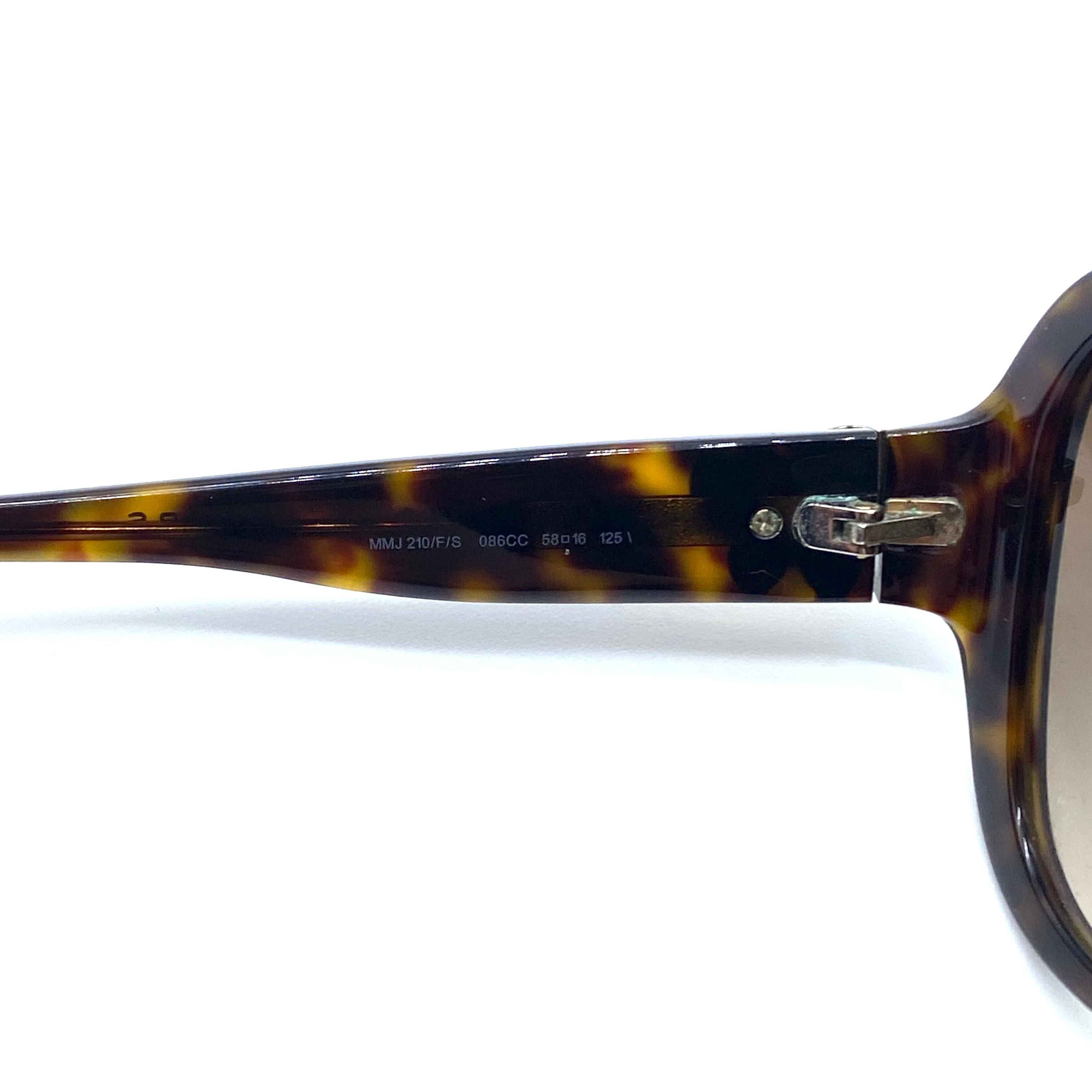 Marc Jacobs Marc Jacobs Sunglasses Tortoiseshell Womans Size ONE SIZE - 6 Thumbnail