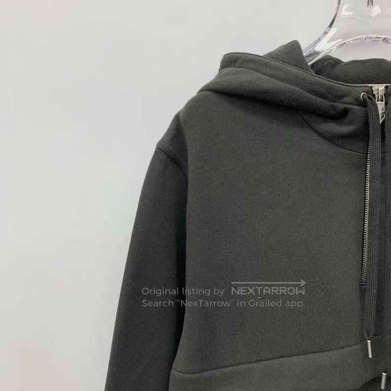 Hermes Hermes Licorice color zipper pocket hood drawstring cotton Size US M / EU 48-50 / 2 - 3 Thumbnail