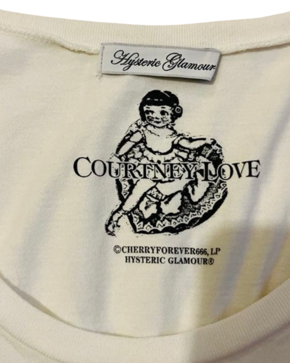 Hysteric Glamour Courtney Love Long T-Shirt Size US S / EU 44-46 / 1 - 3 Thumbnail