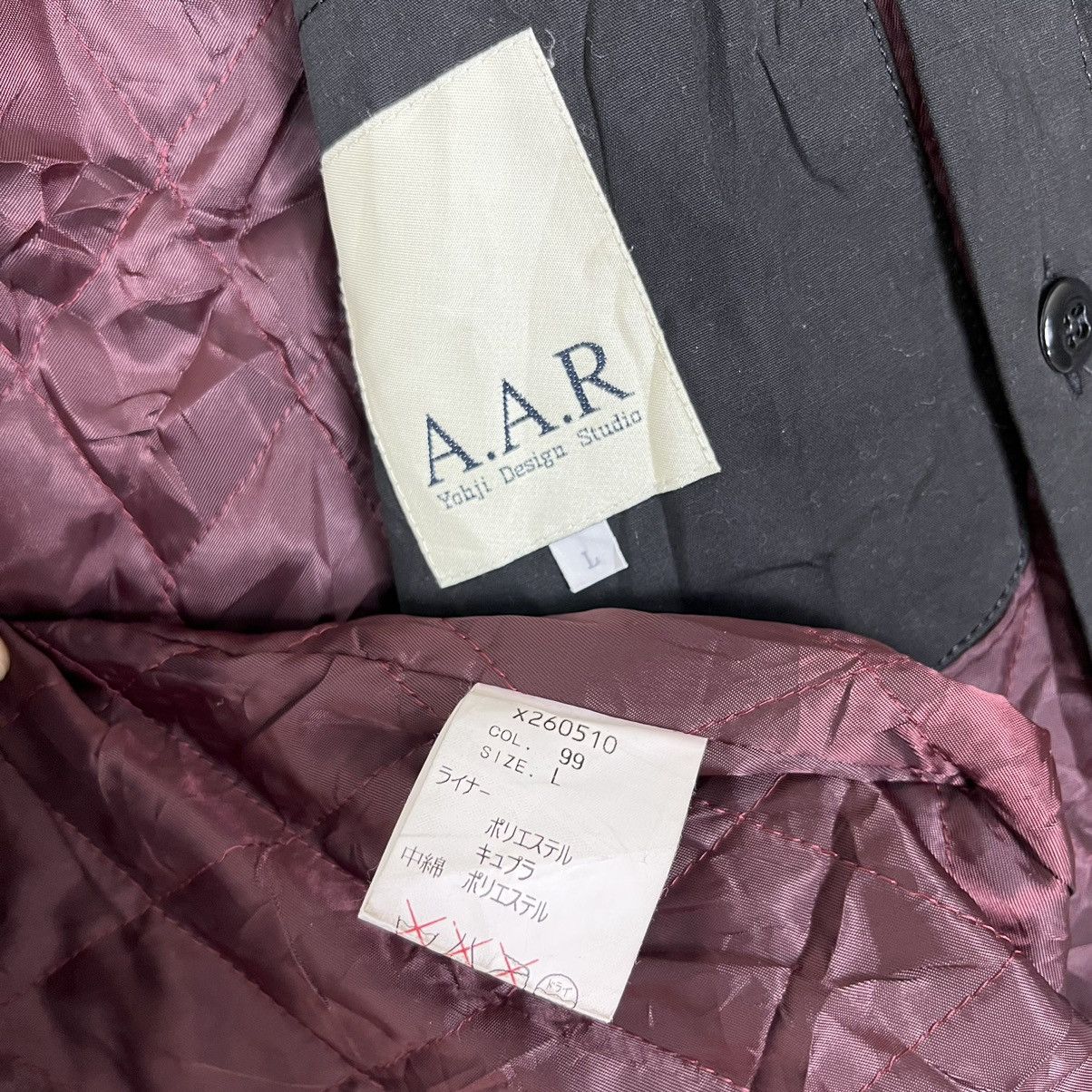 Yohji Yamamoto Yohji Yamamoto AAR Design Trench Coat Size US L / EU 52-54 / 3 - 4 Thumbnail