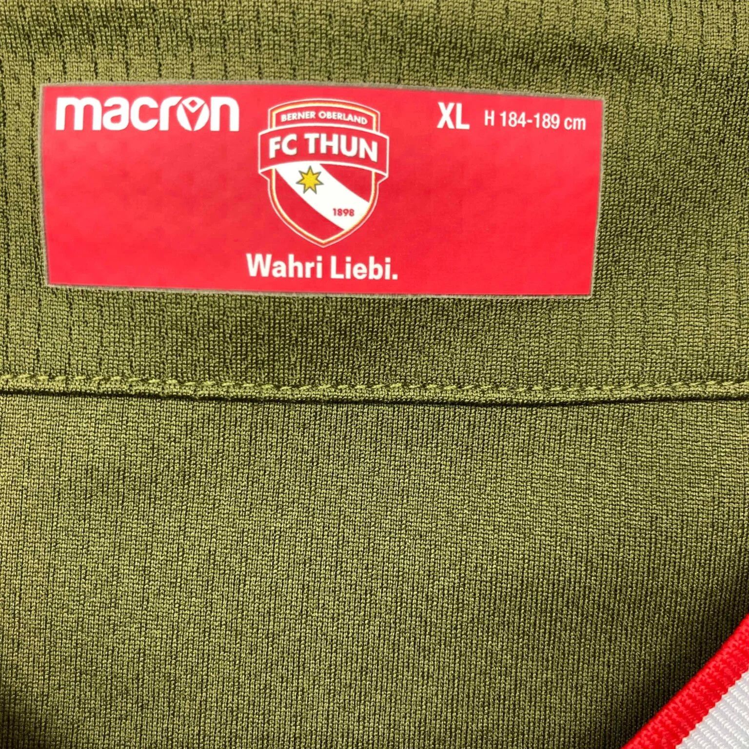Macron FC Thun 2020-21 Macron Kyeremateng football jersey size XL Size US XL / EU 56 / 4 - 6 Thumbnail
