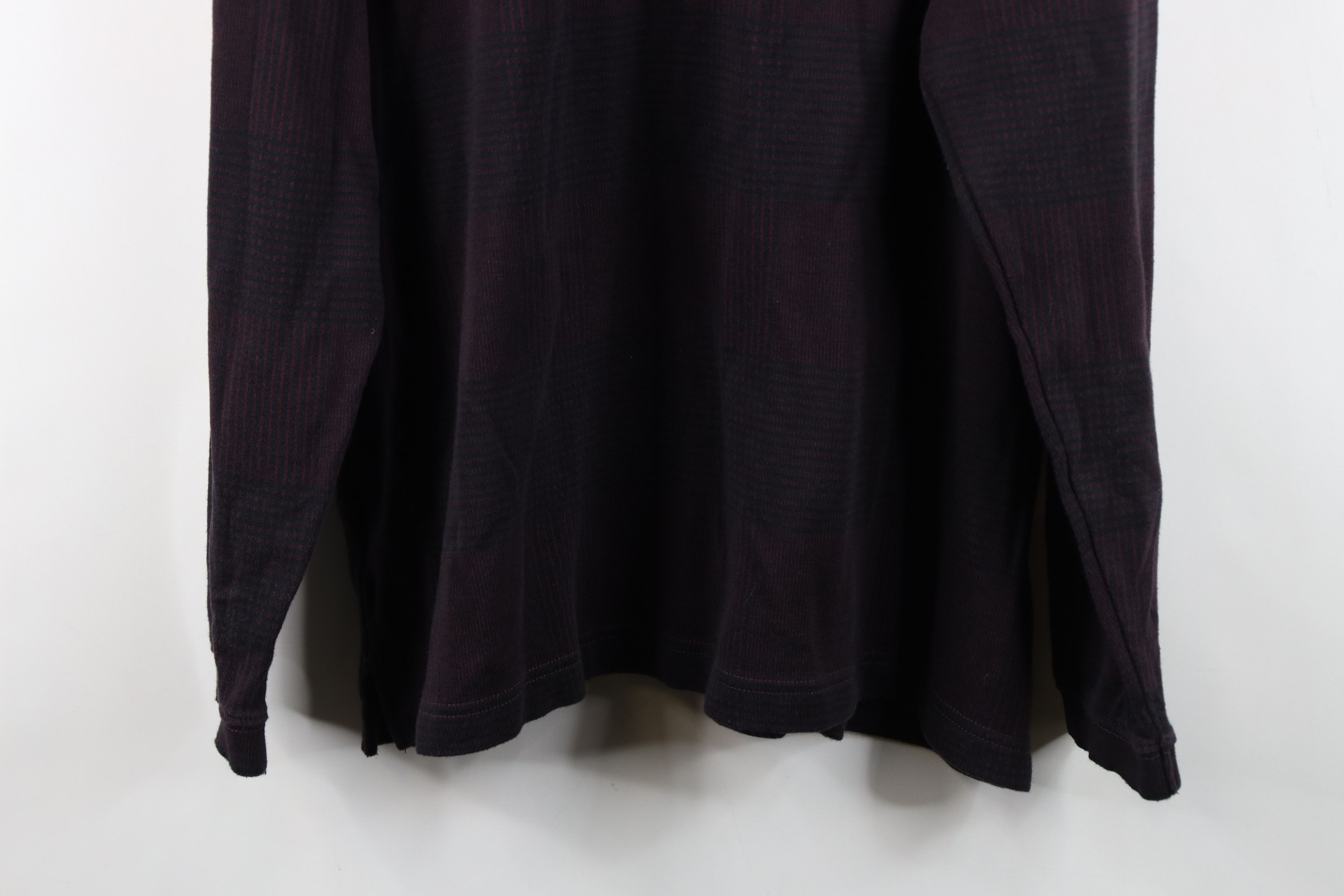 Vintage Vintage Streetwear Long Sleeve Collared Rugby Polo Plaid Size US XL / EU 56 / 4 - 12 Thumbnail