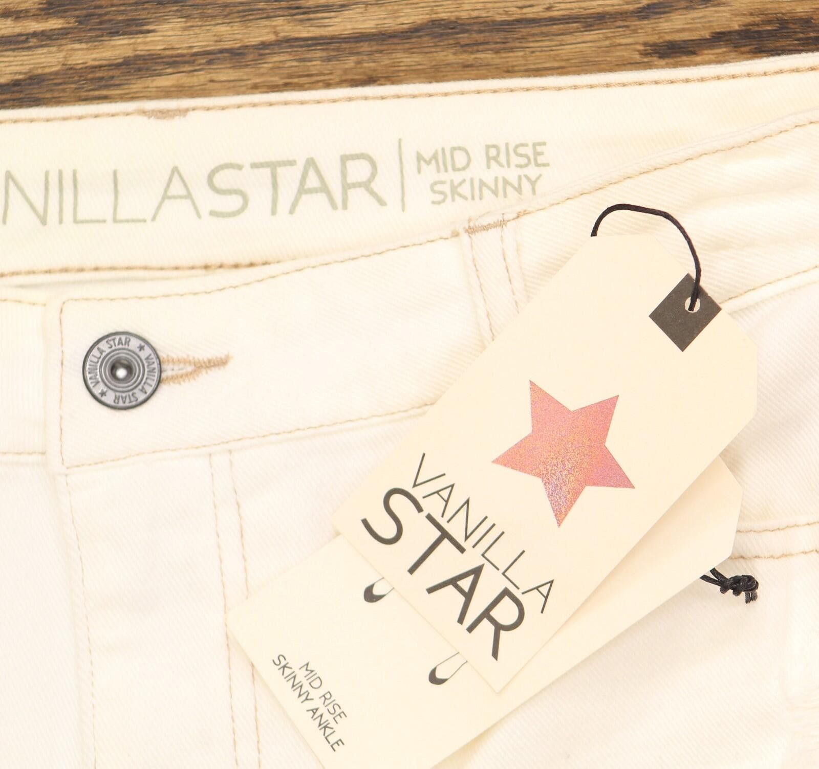 Other Vanilla Star Juniors Ripped Skinny Jeans White Wash 13 Size 30" / US 8 / IT 44 - 3 Thumbnail