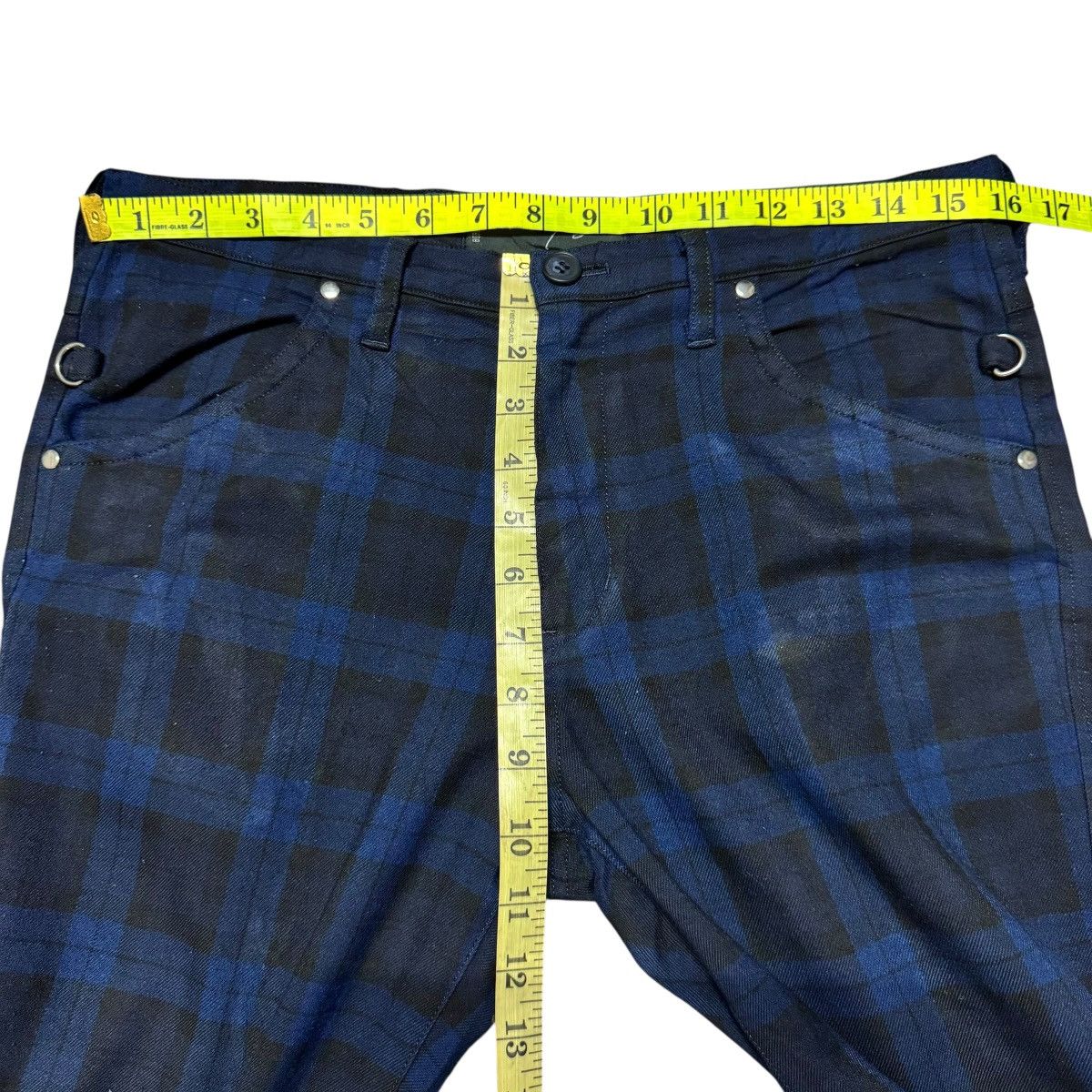 Beauty Beast SAMPLE Milkboy Checked Bondage Pants Size US 32 / EU 48 - 16 Thumbnail