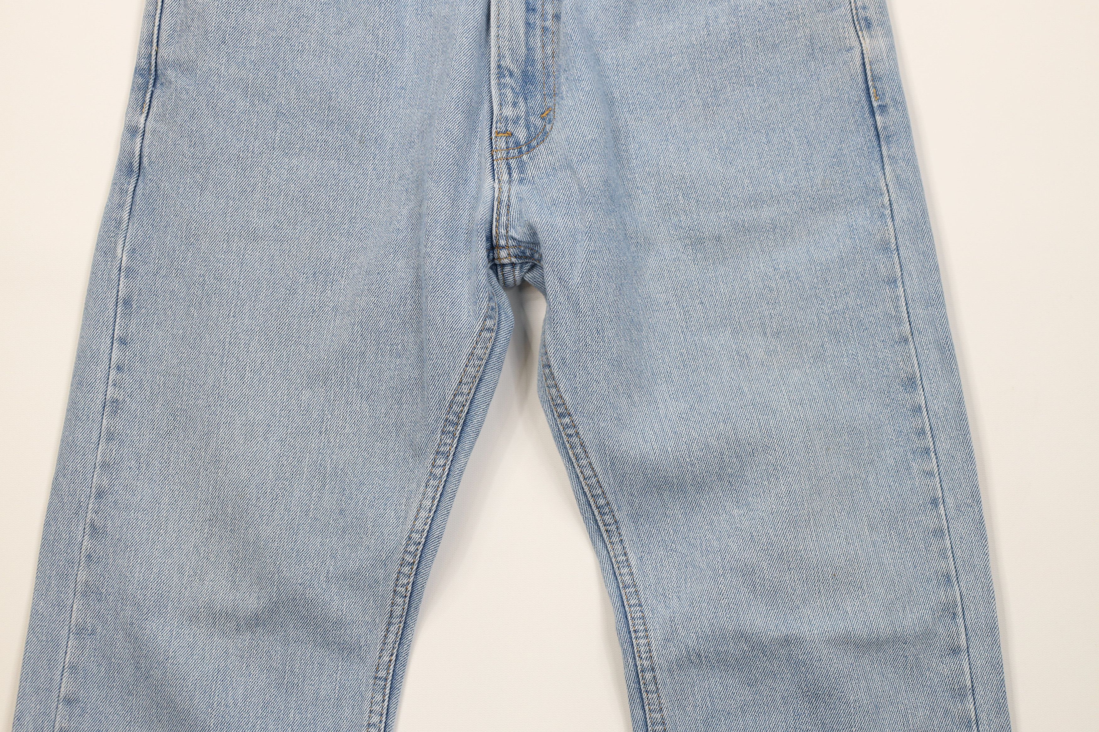 Levi's Vintage Y2K Levis 505 Regular Straight Leg Denim Jeans Blue Size US 33 - 3 Thumbnail