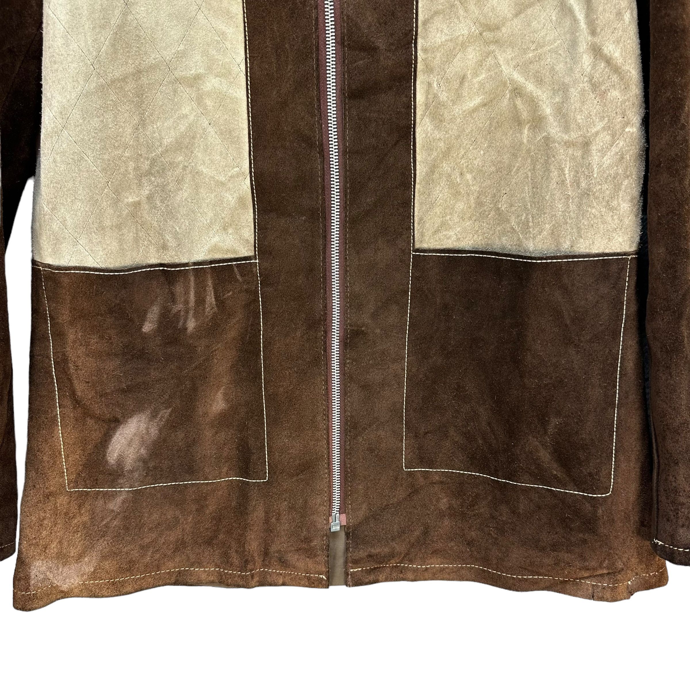 Sears HOUSE OF SEARS Suede Leather Jacket #A47-1089 Size US L / EU 52-54 / 3 - 3 Thumbnail