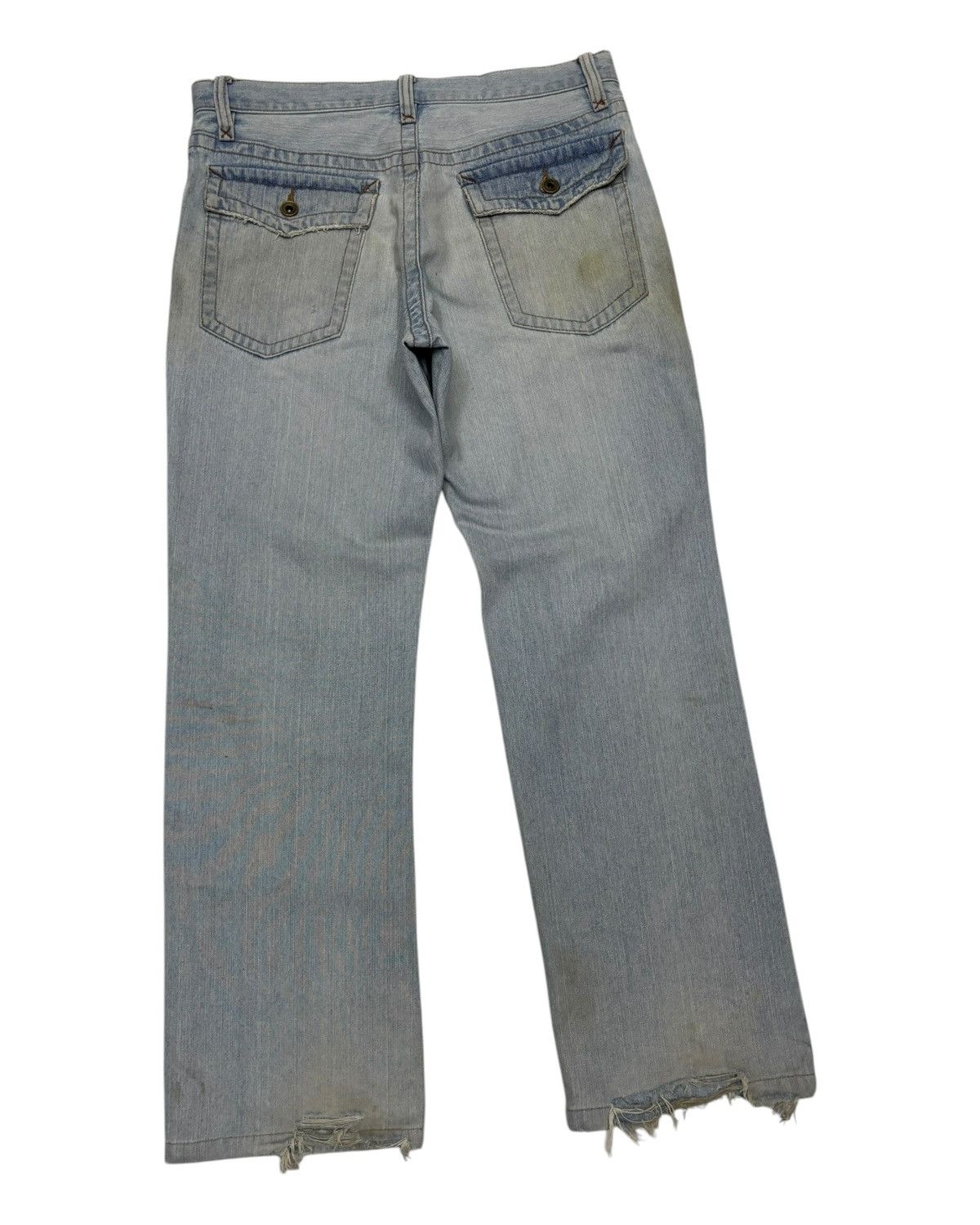 Comme Ca Ism THRASHED Comme Ca Ism Ripped Distressed Denim Jeans I6W9 Lgb Size US 34 / EU 50 - 4 Thumbnail
