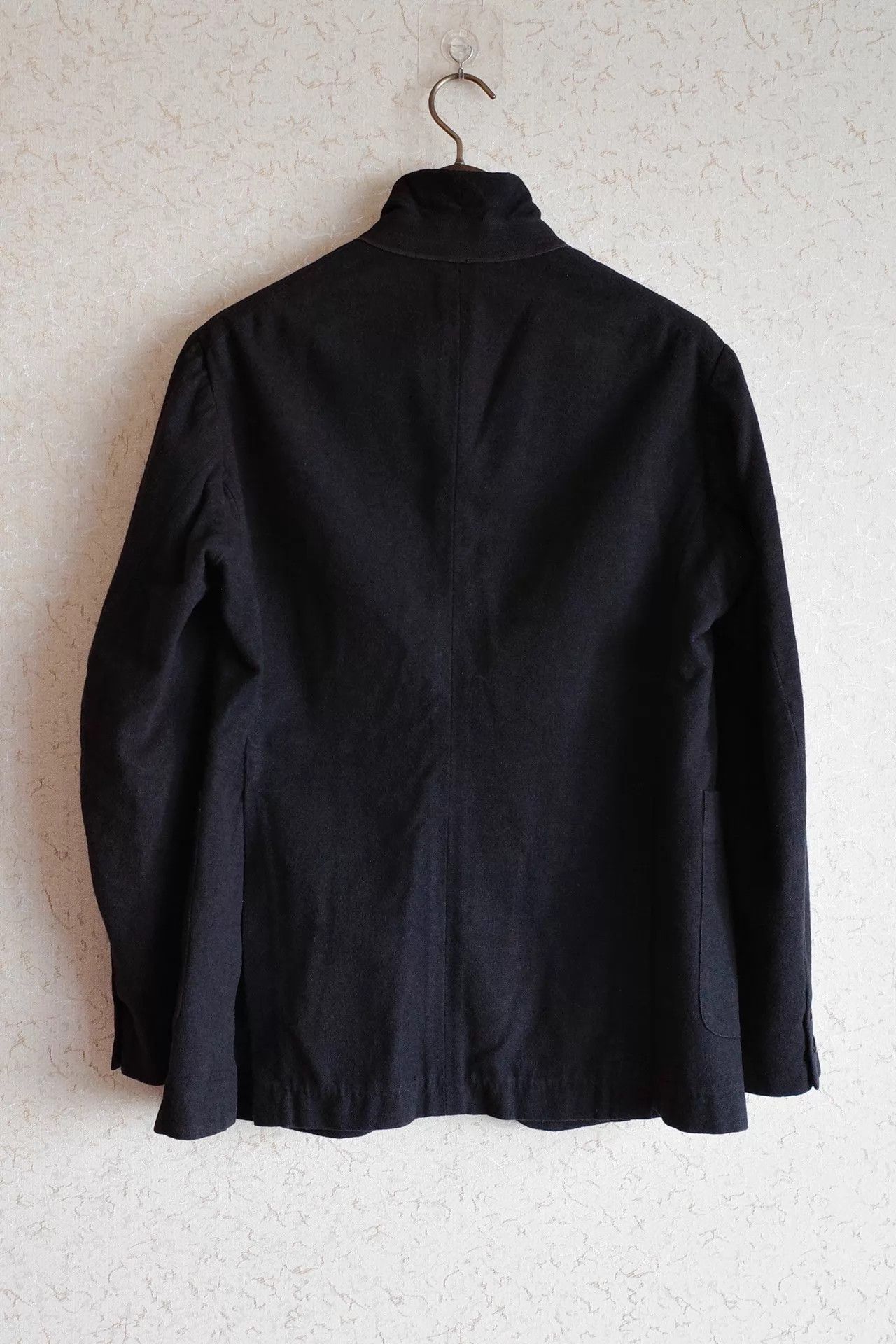 Other Kaval 00s 5b Narrow Sack Jacket Navy Cotton-Wool-Cashmere Size US M / EU 48-50 / 2 - 3 Thumbnail