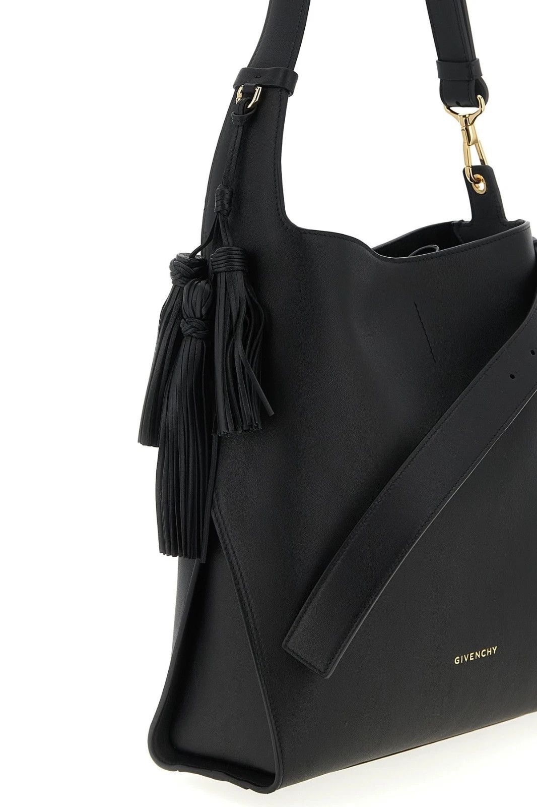 Givenchy GIVENCHY $3300 Black Medium Belted Hobo Bag New & Authentic Size ONE SIZE - 3 Thumbnail