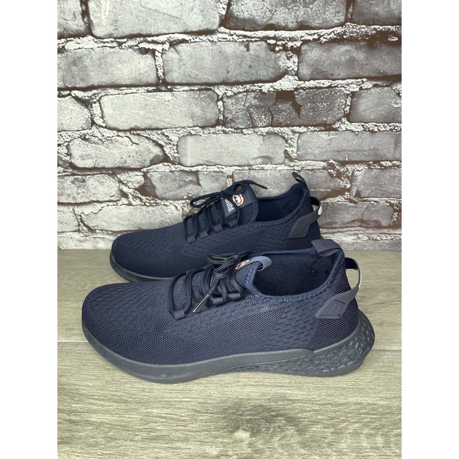 Ecko Unltd. Ecko Unltd Navy Blue Textile Fabric Lace Up Athletic Sneaker Size US 12 / EU 45 - 13 Thumbnail