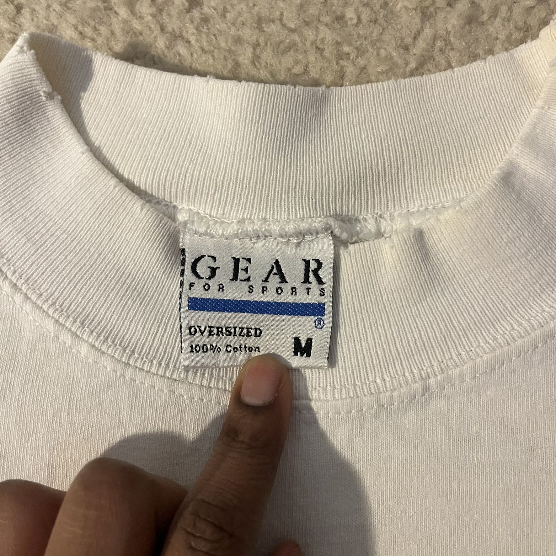 Gear for Sports VTG 90s Hilton Head Island Map Sailboat White Travel Tee Size US M / EU 48-50 / 2 - 6 Thumbnail