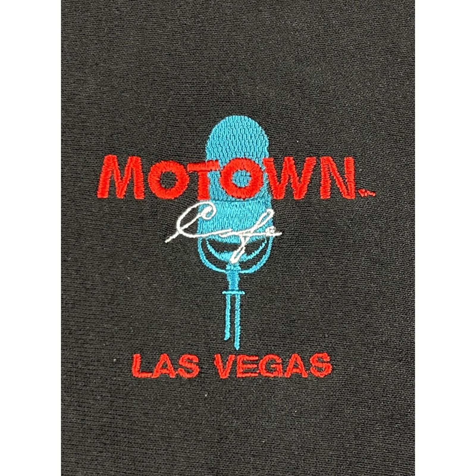 Vintage VINTAGE Motown Crewneck Sweatshirt - Sweatshirt Shirt - Mens Large - Black Cotton Blend - 1990s Detroit Music - Las Vegas USA - B10 Size US L / EU 52-54 / 3 - 2 Thumbnail