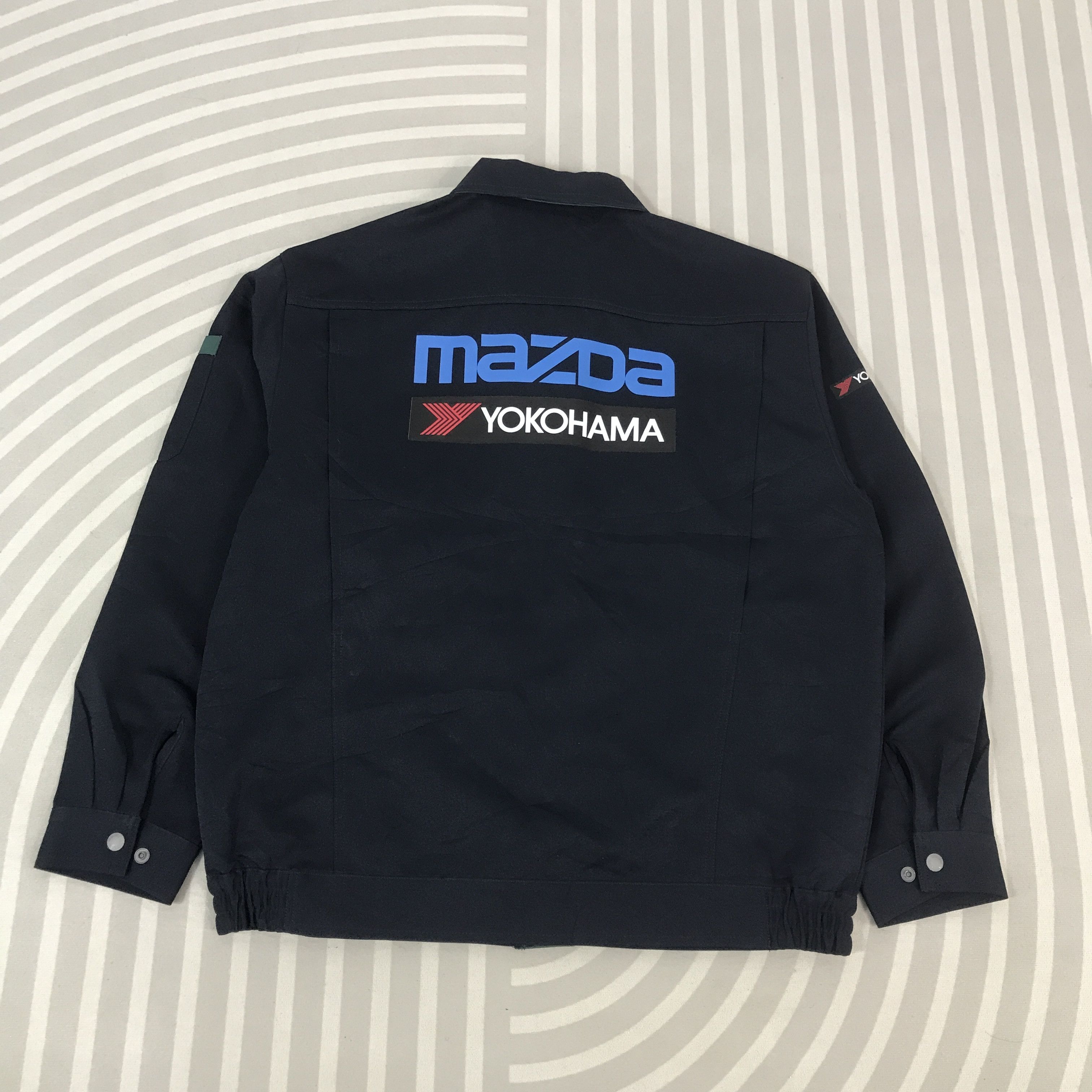 Japanese Brand Vintage Mazda Jacket japan uniform custom Jacket K61B20 Size US L / EU 52-54 / 3 - 1 Thumbnail