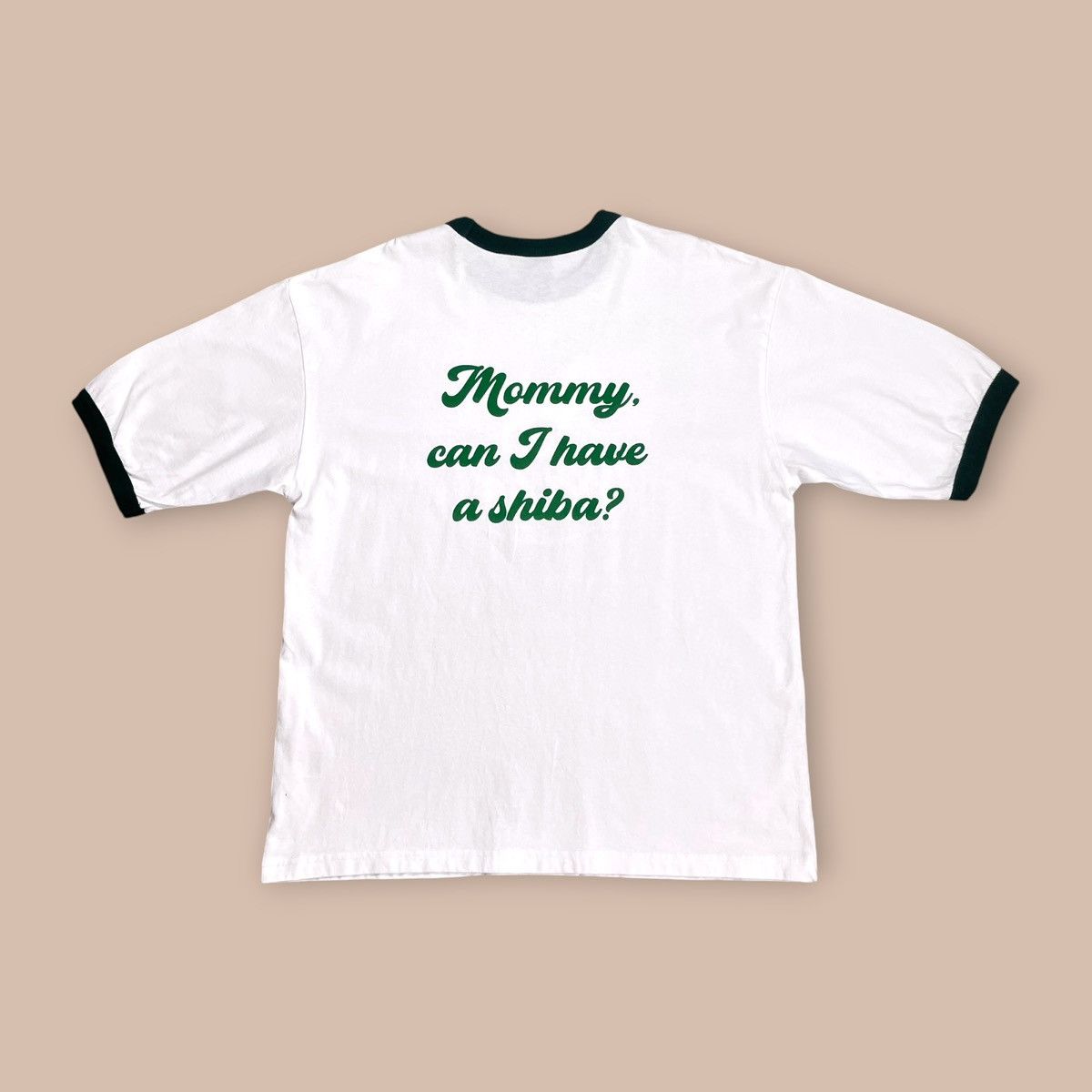 Japanese Brand Sequence by B-ONE SOUL "Shiba GA HOSHI" Ringer Tee Size US L / EU 52-54 / 3 - 3 Thumbnail