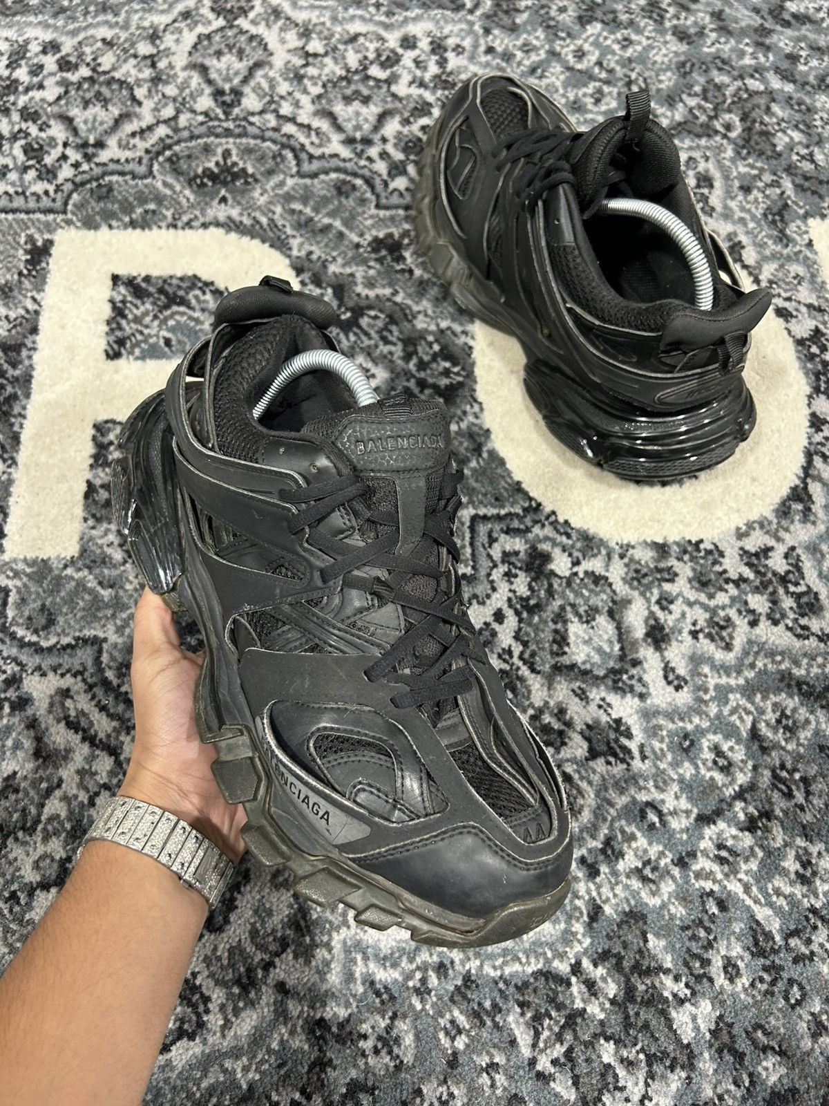 Balenciaga Balenciaga Tracks Size 11US/44EU Size US 11 / EU 44 - 2 Thumbnail