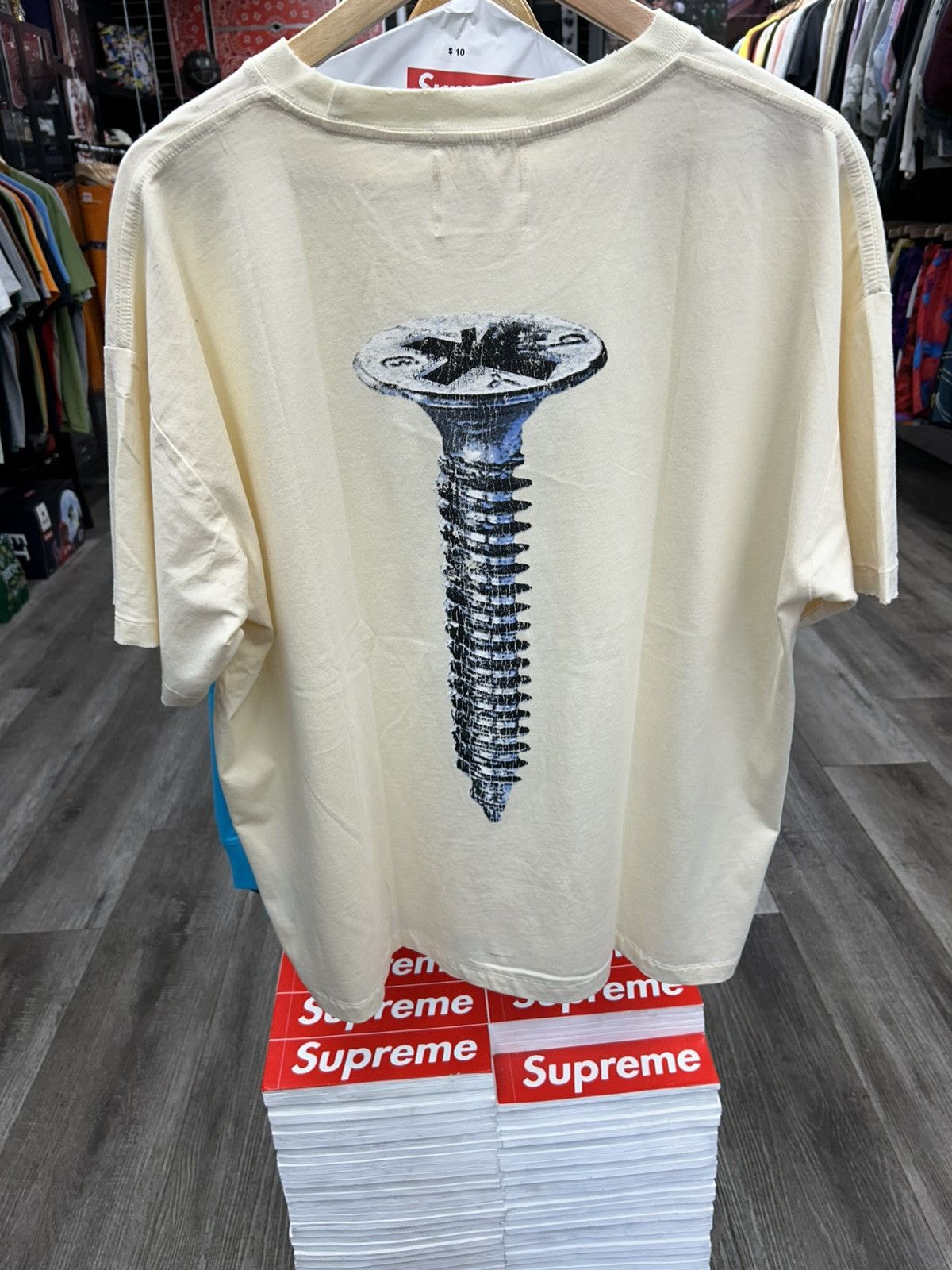 Vertabrae Vertabrae Screw Tee White Size US XL / EU 56 / 4 - 2 Thumbnail