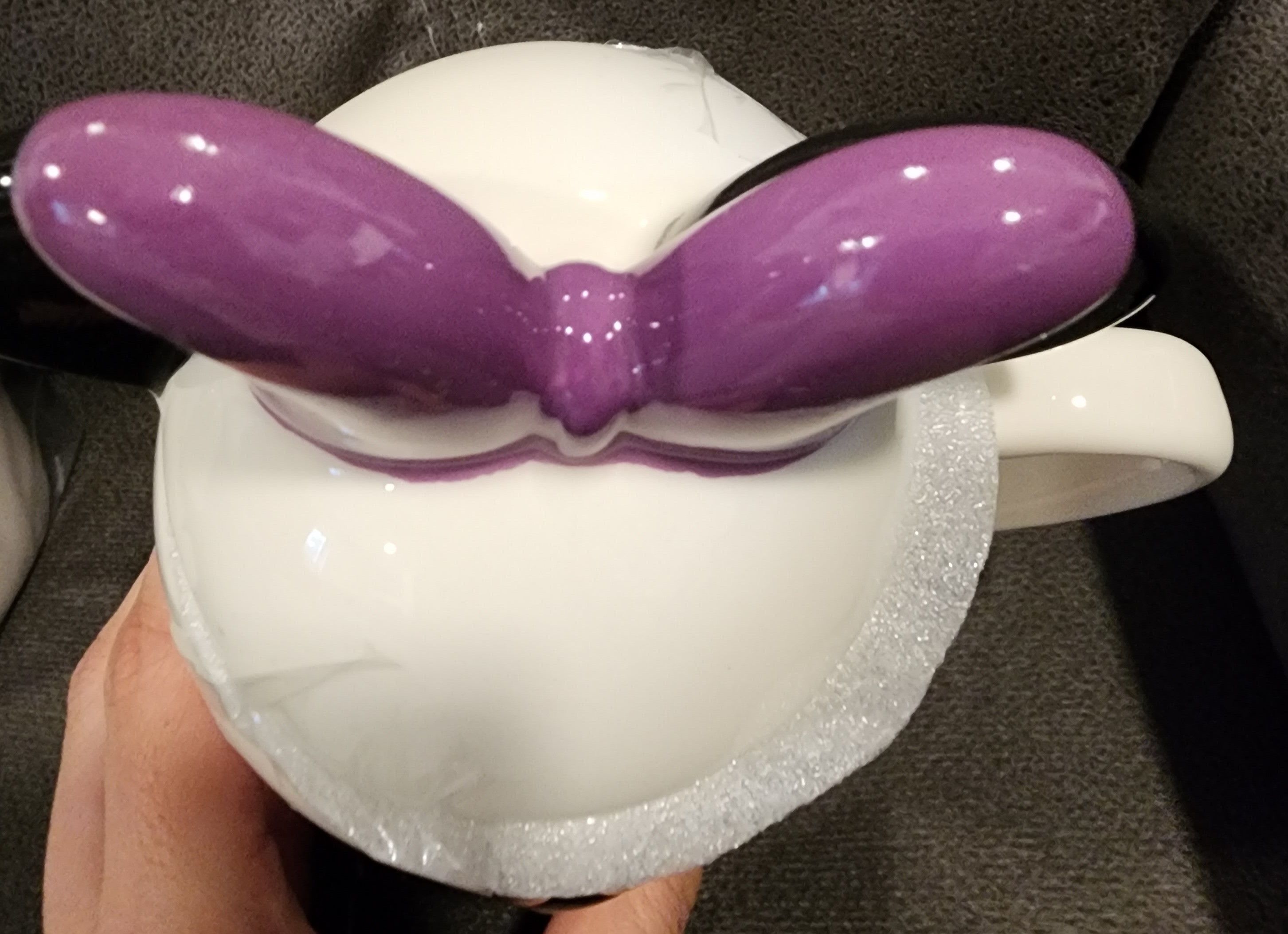 Disney Disney Minnie Mouse Ghost Mug Cup 17 oz Ears Lid Halloween Size ONE SIZE - 2 Thumbnail