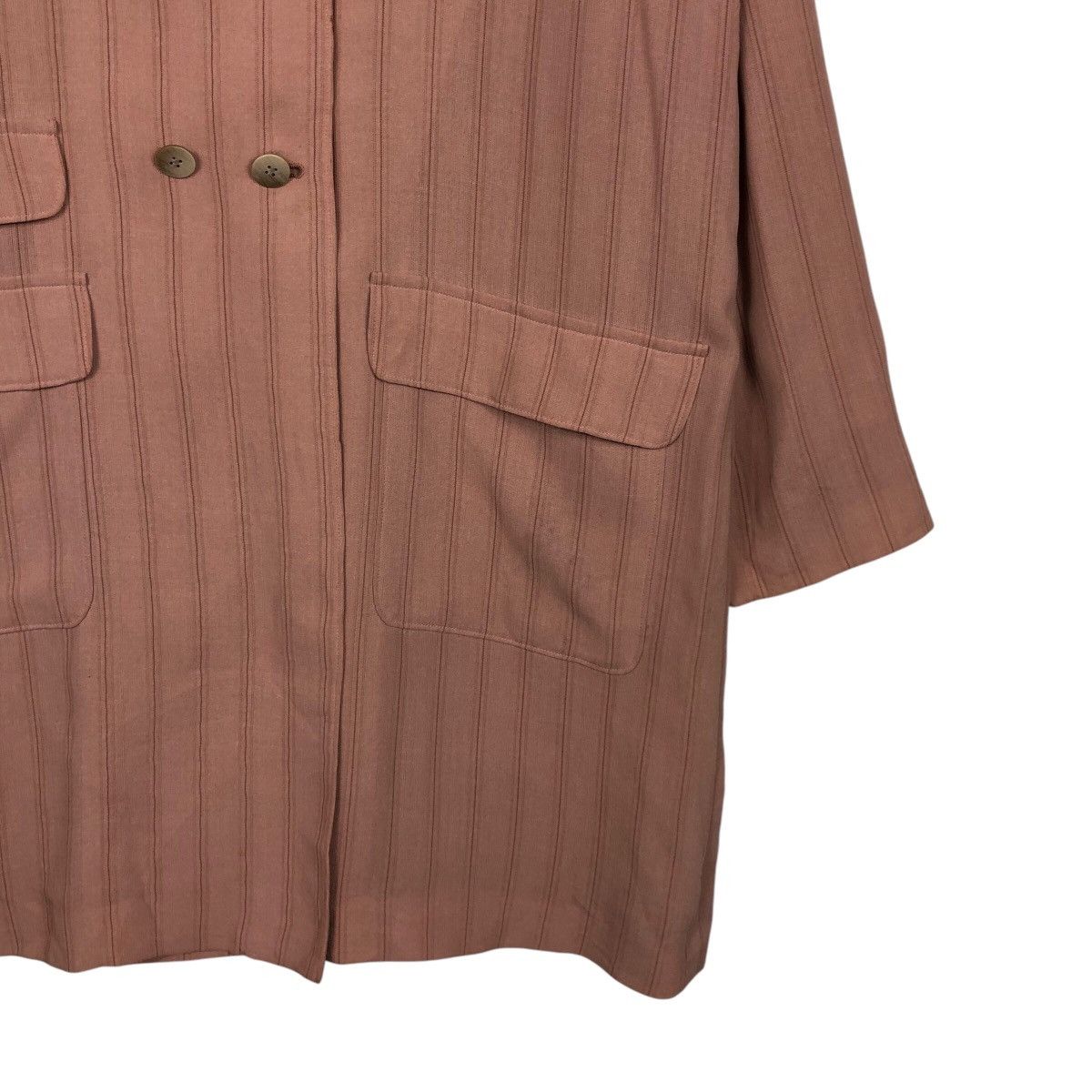 Designer × Japanese Brand 📌Vintage Long Jacket Gio Double Layer Issey Miyake Size US M / EU 48-50 / 2 - 6 Thumbnail