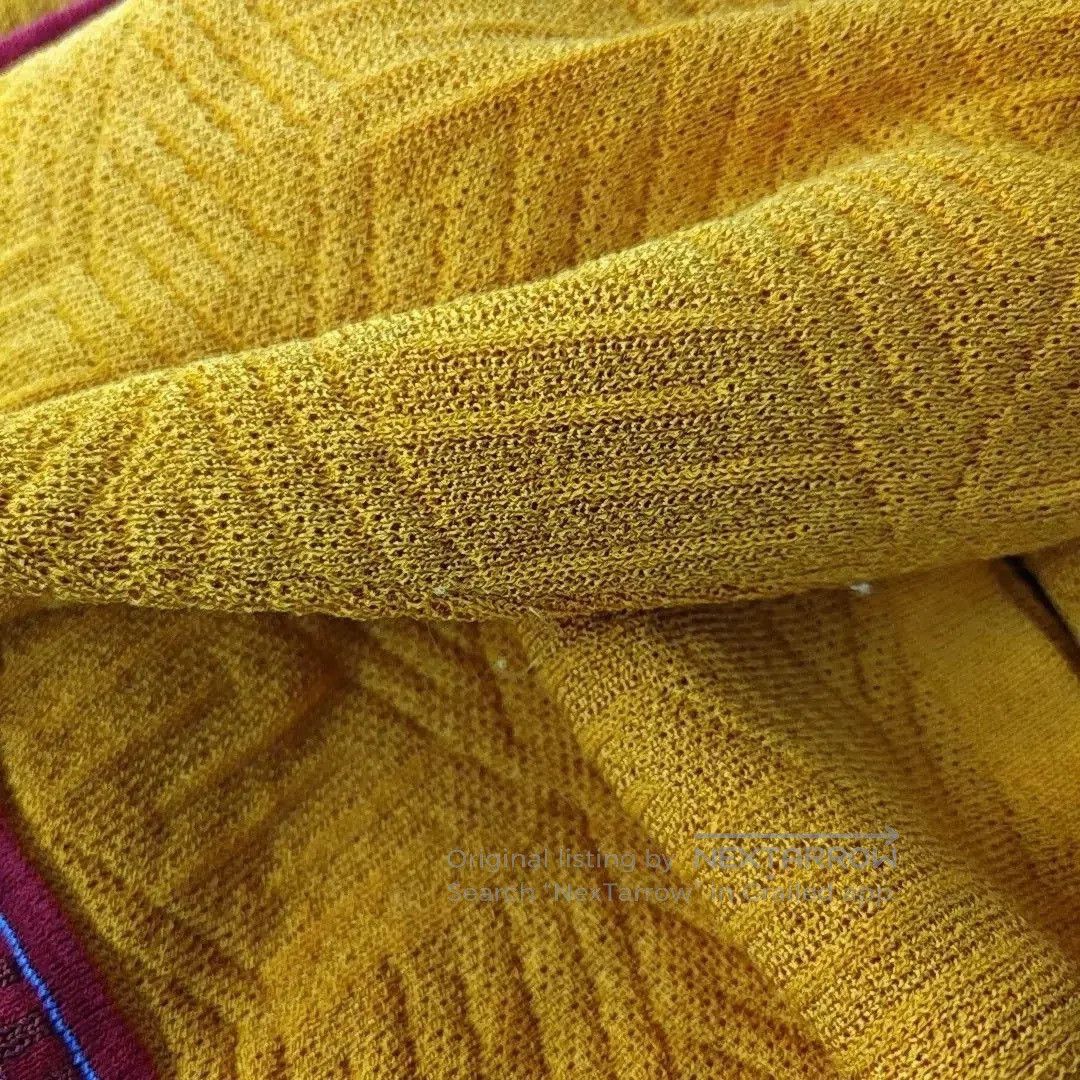 Yves Saint Laurent Saint Laurent Orange Knit Cardigan. Size US M / EU 48-50 / 2 - 5 Thumbnail